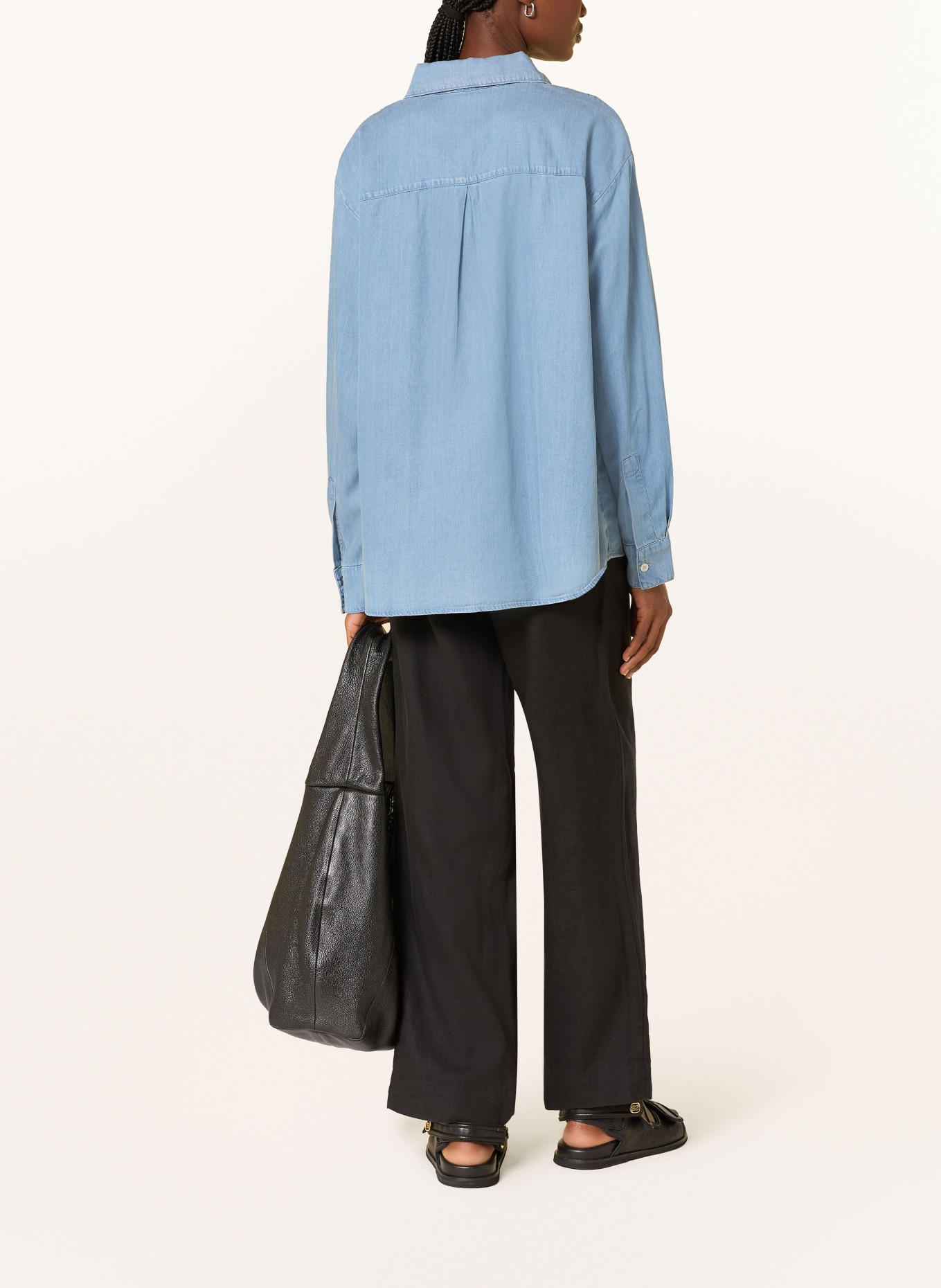 Marc O'Polo linen pants: BLACK