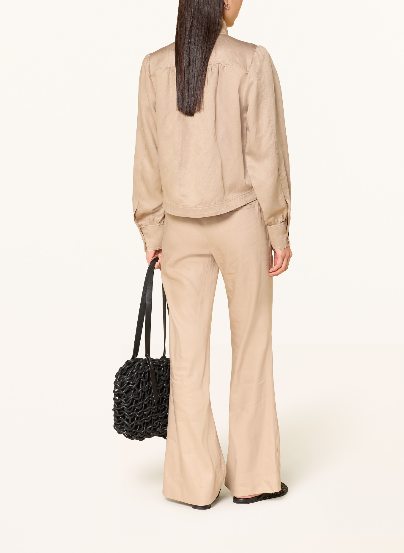 Marc O'Polo Overjacket mit Leinen: BEIGE