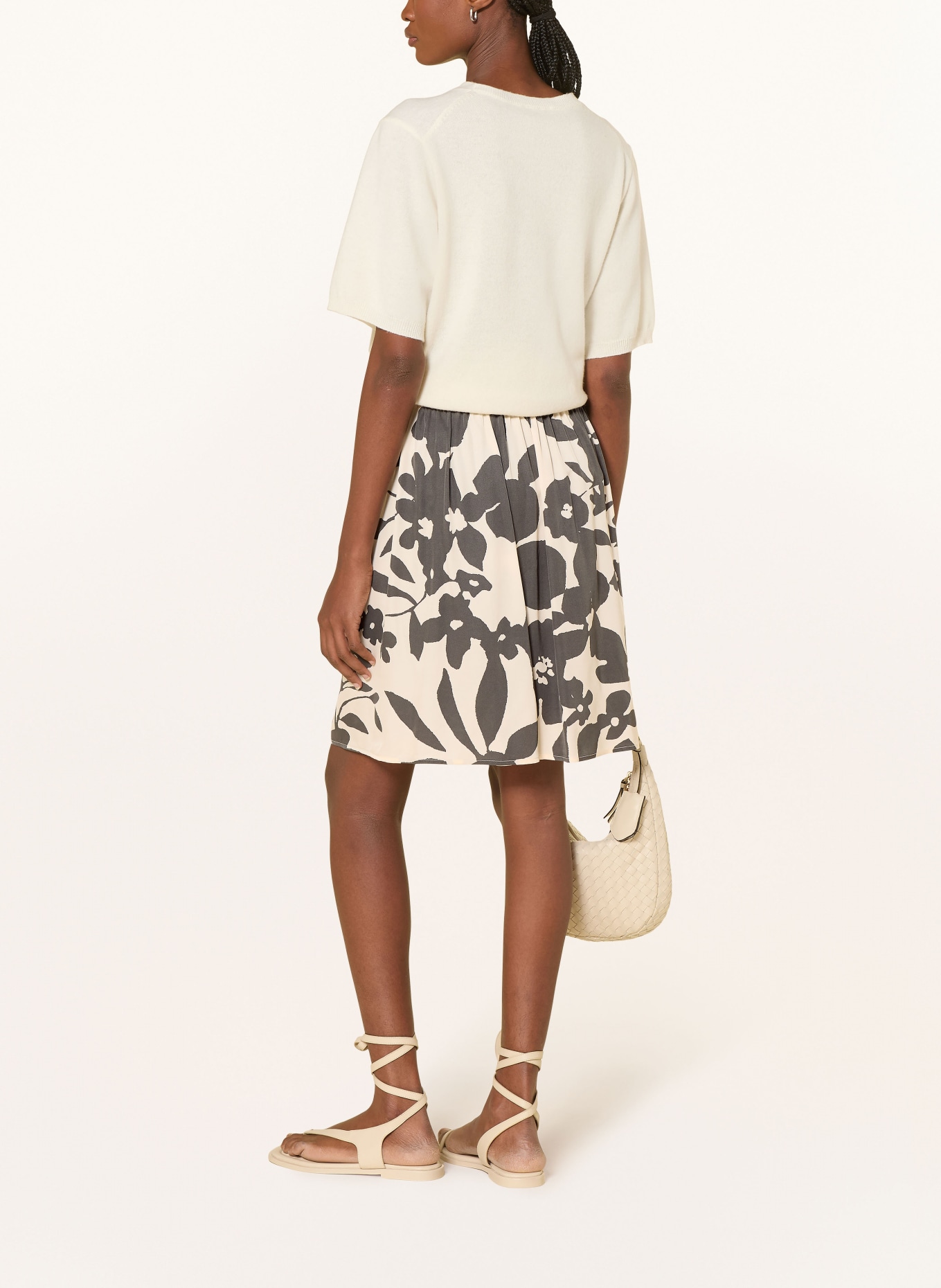 Marc O'Polo Rock: CREME / DUNKELGRAU