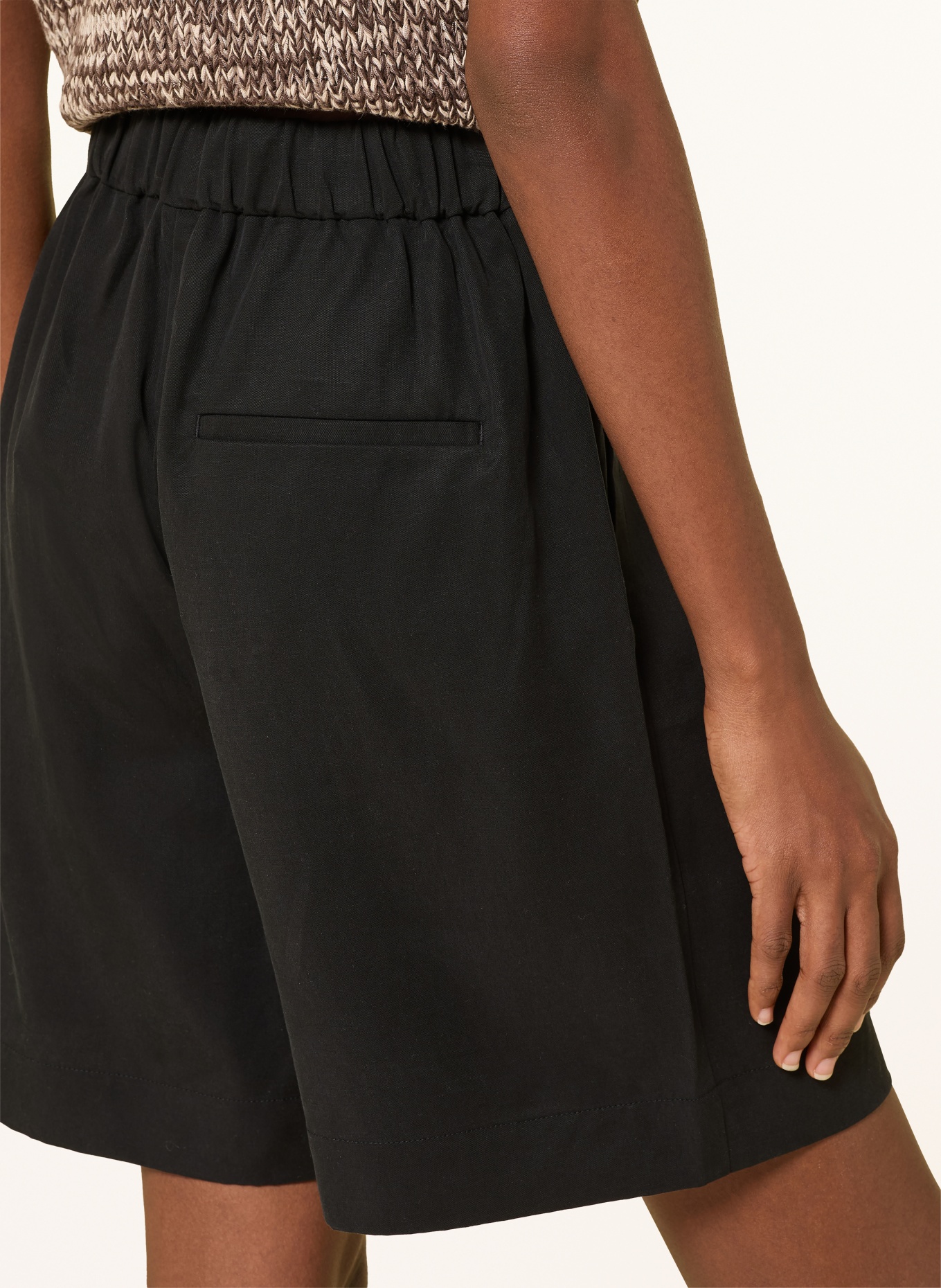 Marc O'Polo Shorts: SCHWARZ