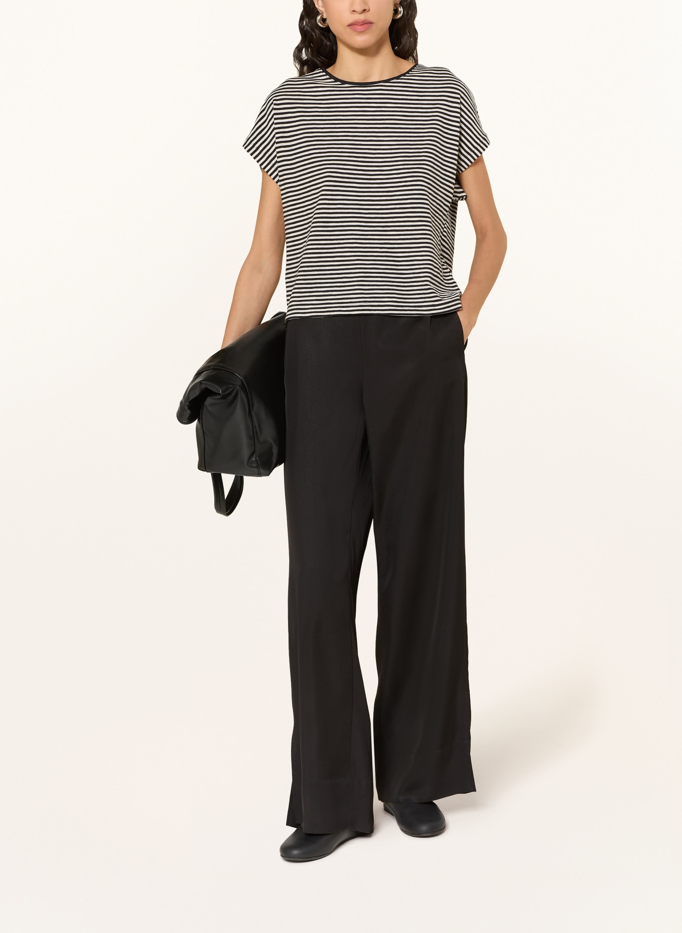 Marc O'Polo T-shirt: BLANC / NOIR