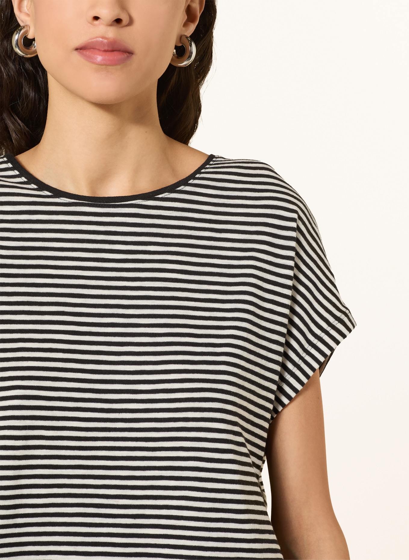 Marc O'Polo T-shirt: BLANC / NOIR