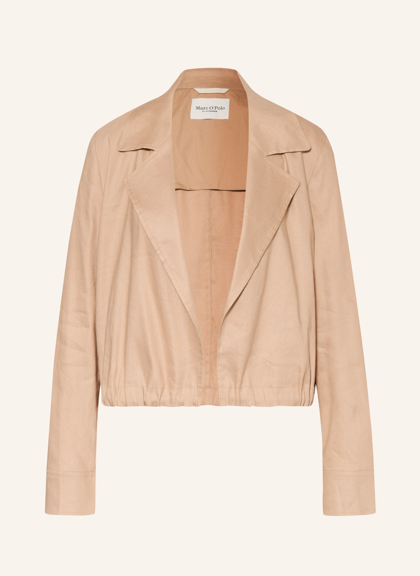 Marc O'Polo Overjacket mit Leinen: BEIGE