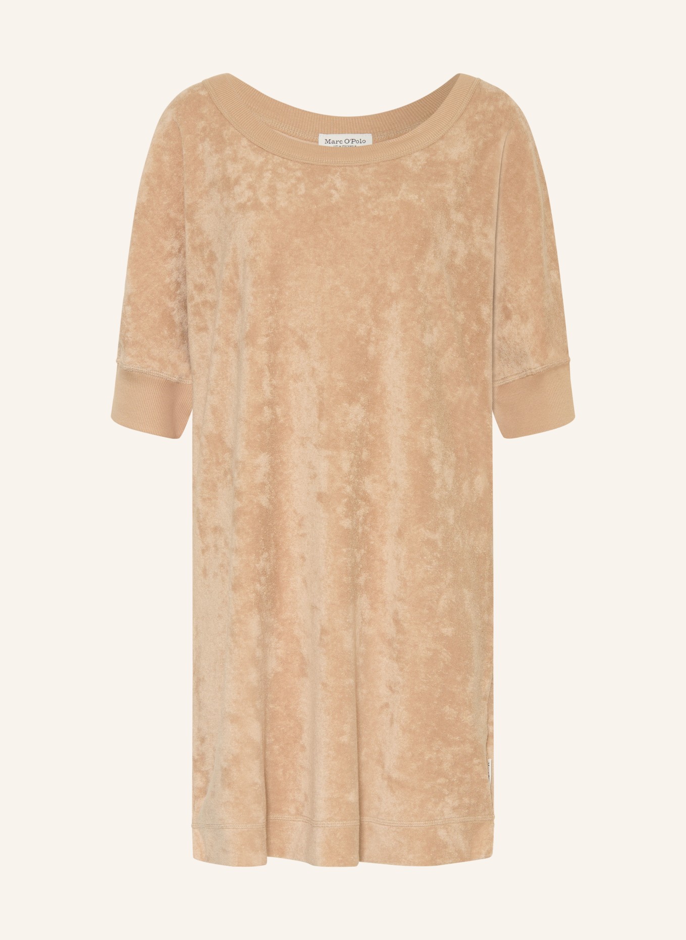 Marc O'Polo Terry cloth dress: LIGHT BROWN