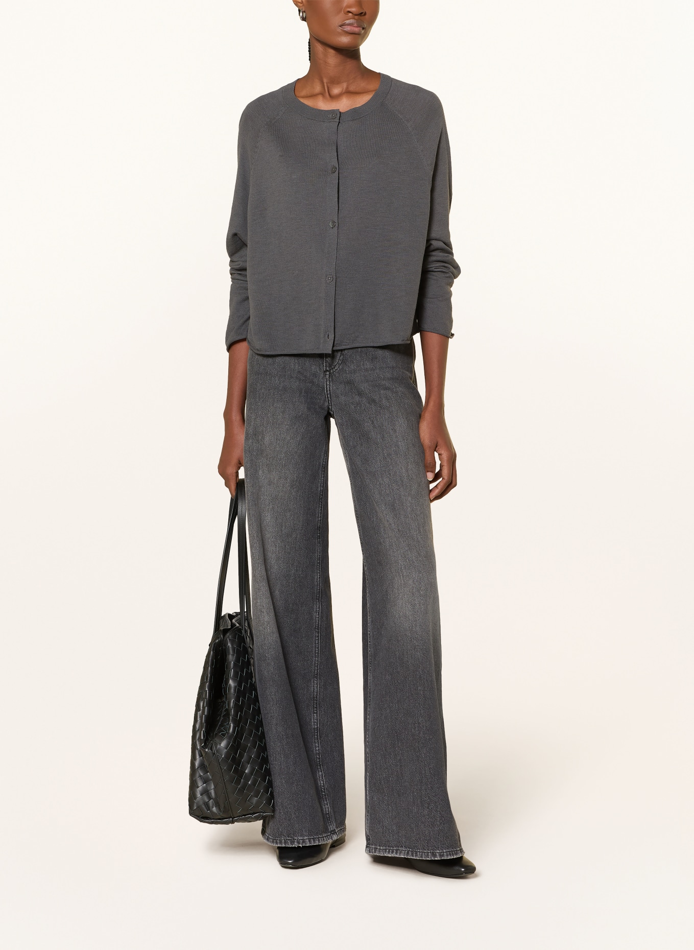 Marc O'Polo Strickjacke: GRAU