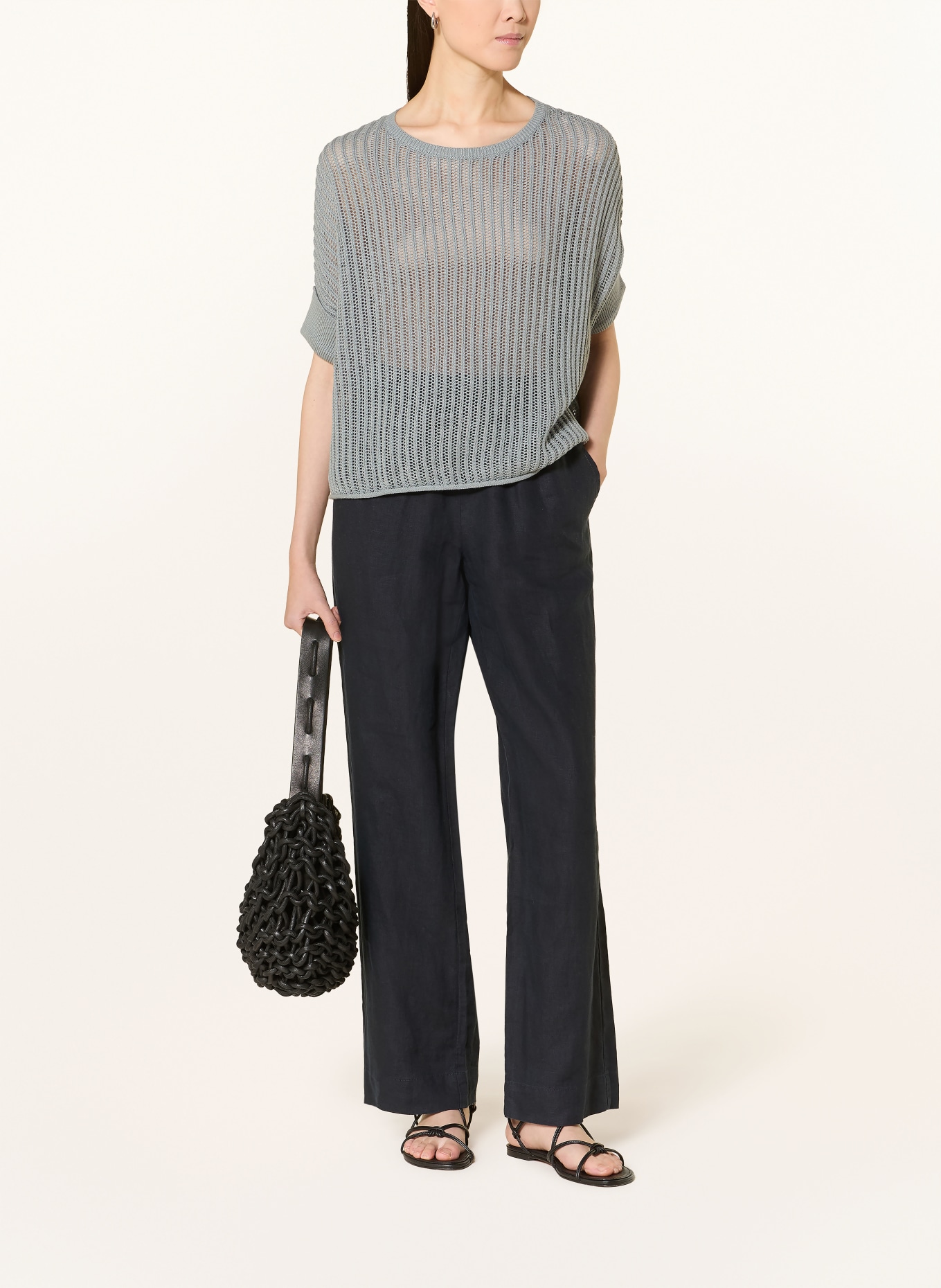 Marc O'Polo pletené tričko: PETROLEJOVÁ