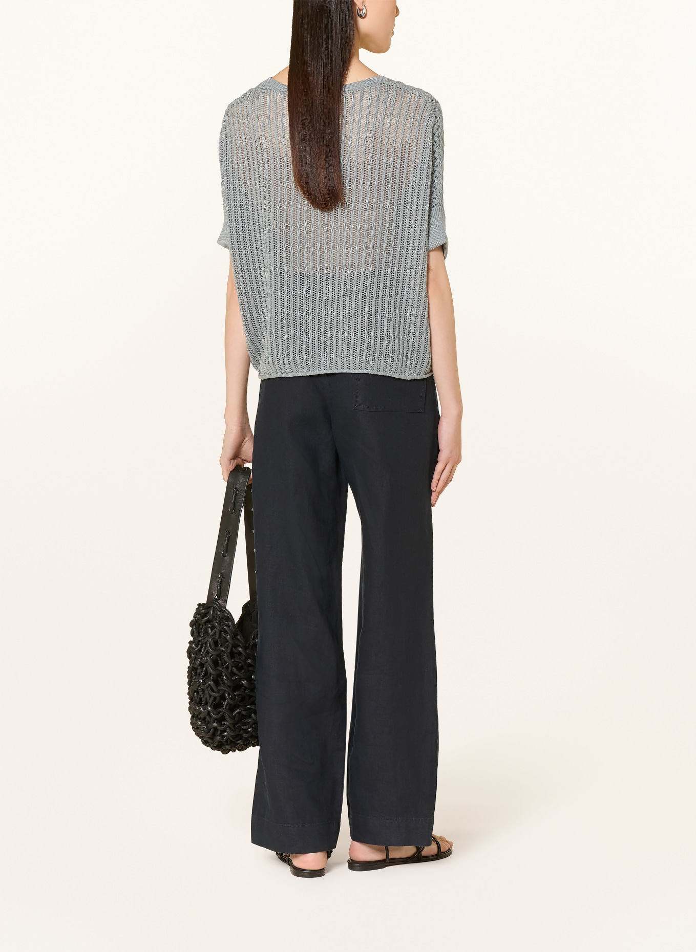 Marc O'Polo pletené tričko: PETROLEJOVÁ