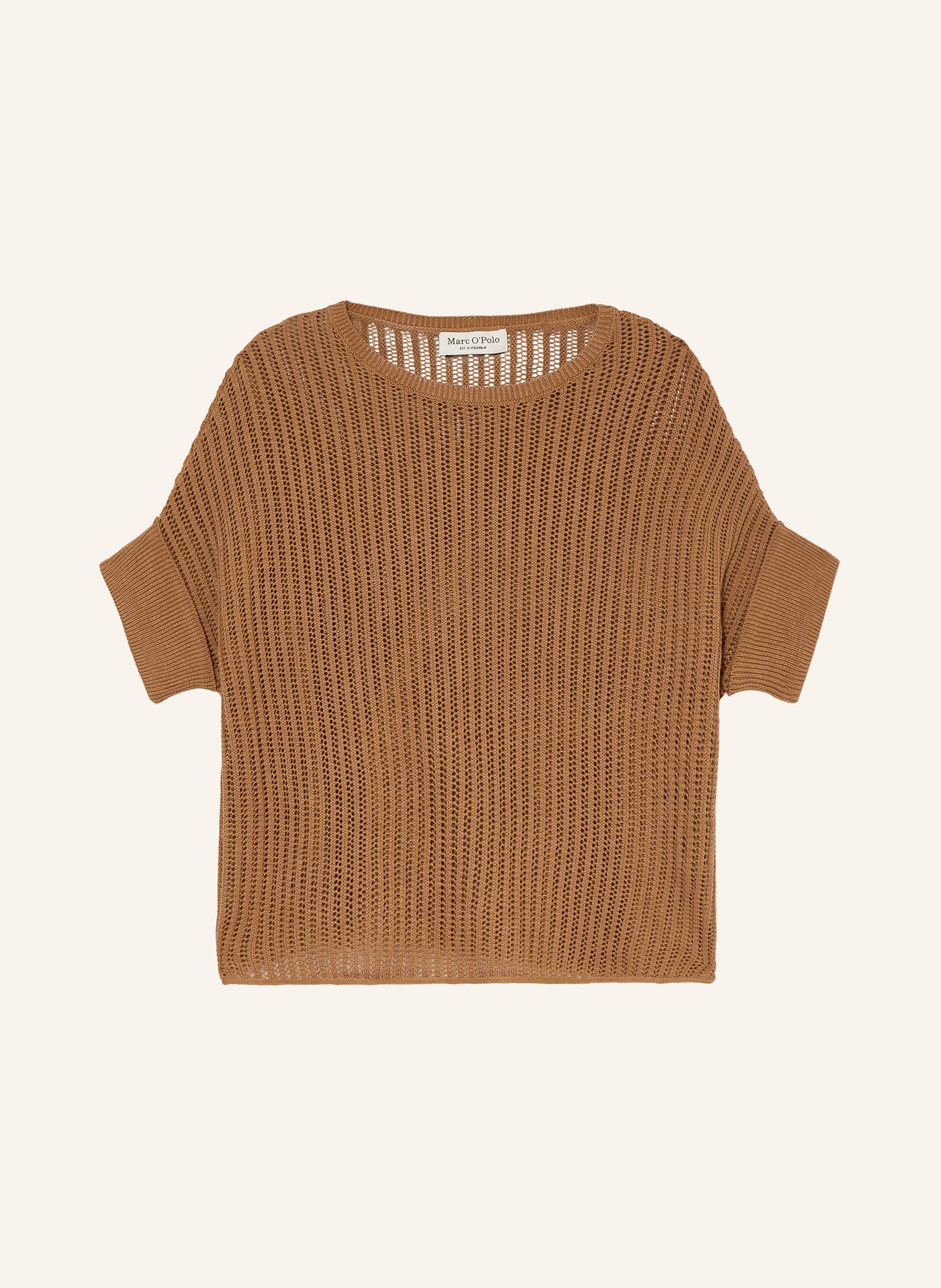 Marc O'Polo pletené tričko: VELBLOUDÍ