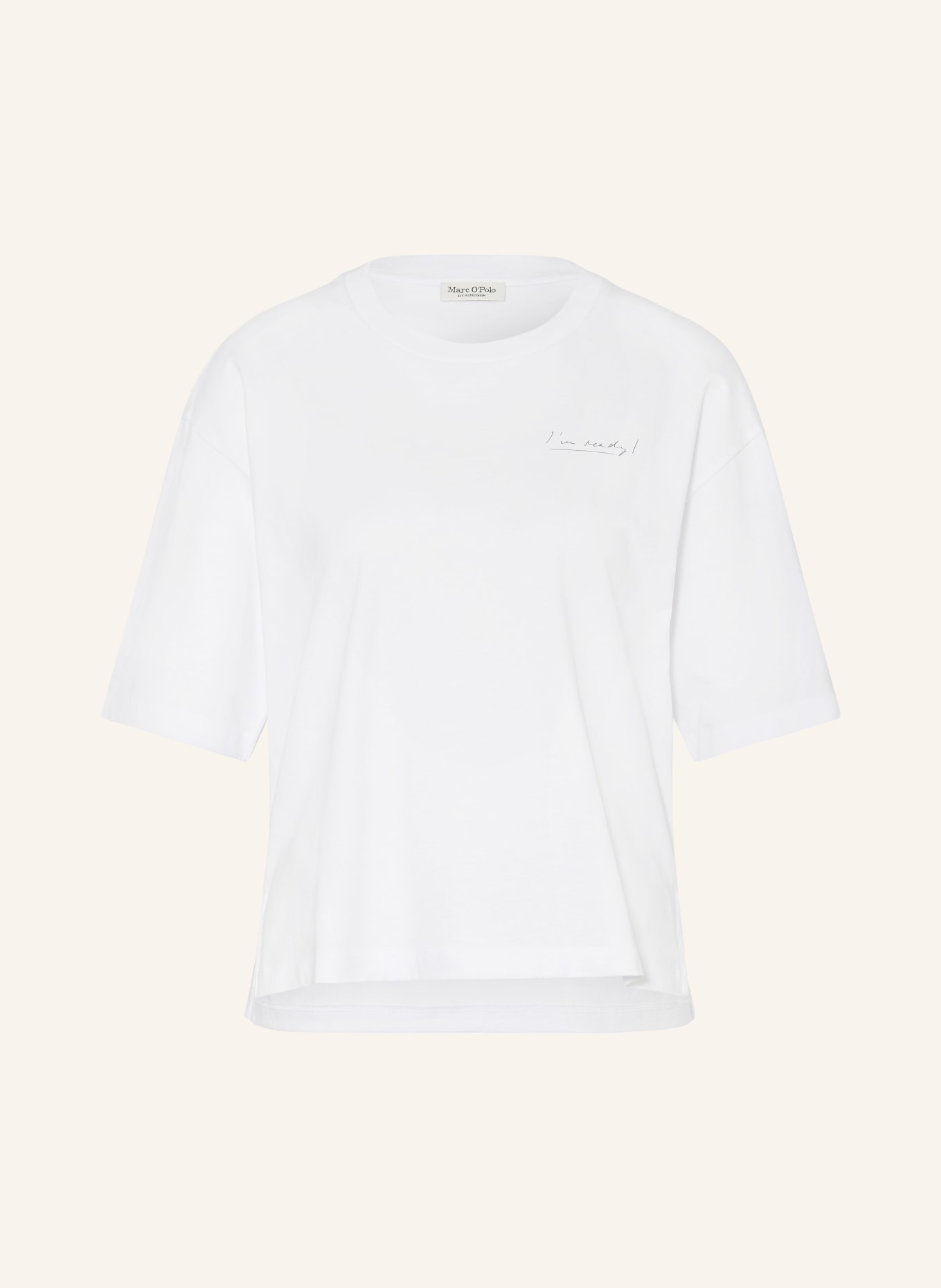 Marc O'Polo T-shirt: WHITE