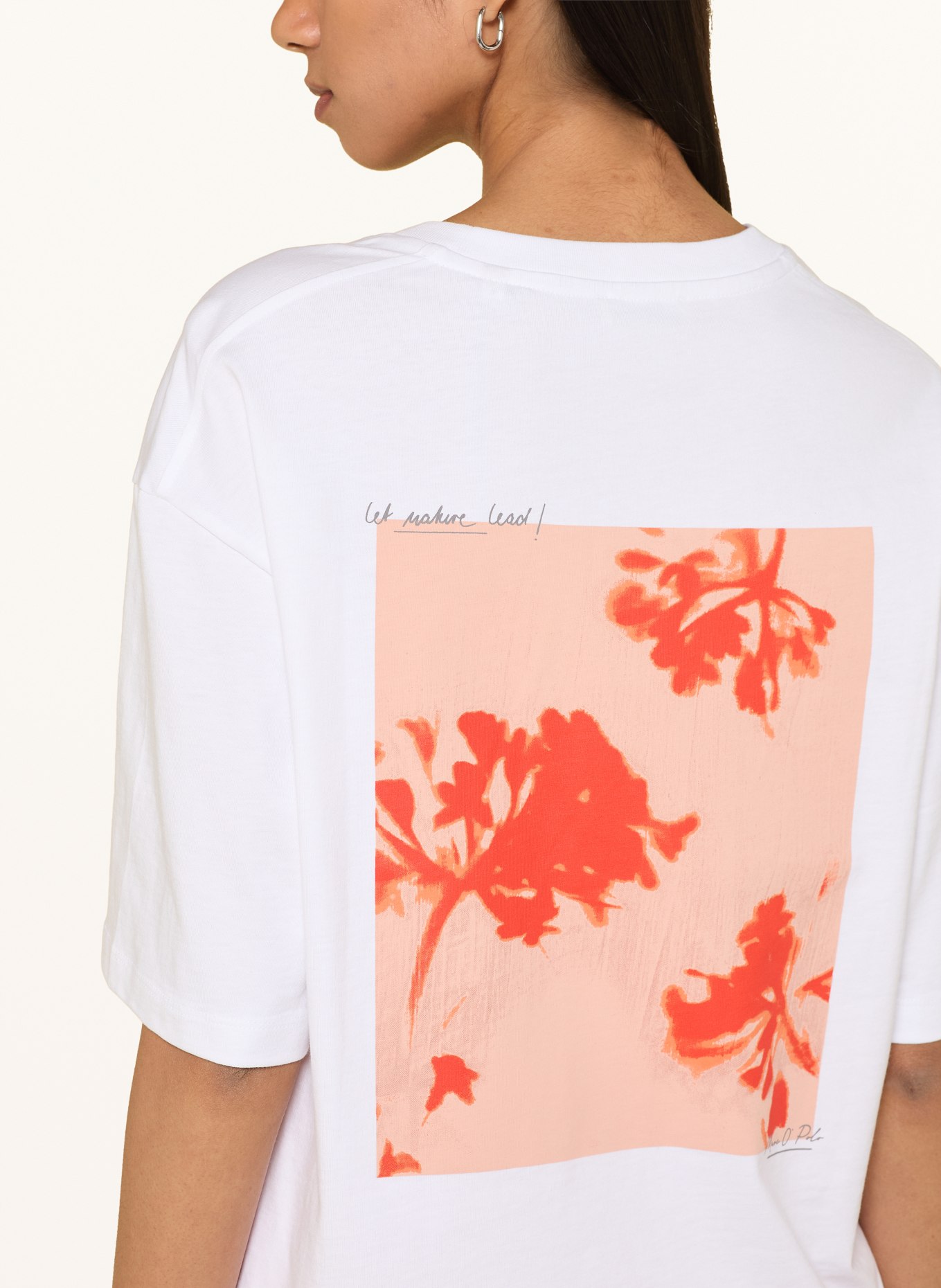 Marc O'Polo T-shirt: WHITE