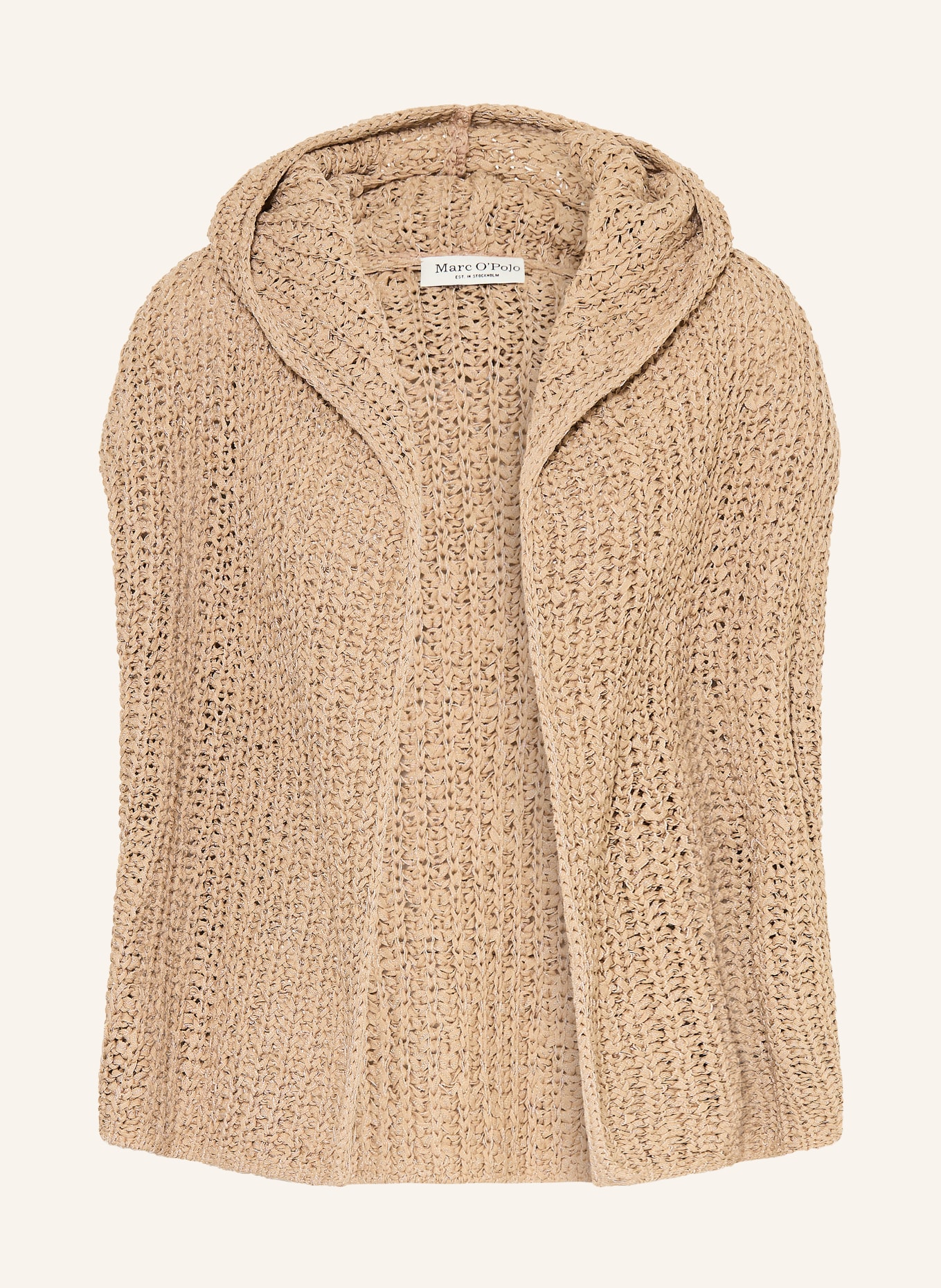 Marc O'Polo pokrowiec z dzianiny: CAMELOWY