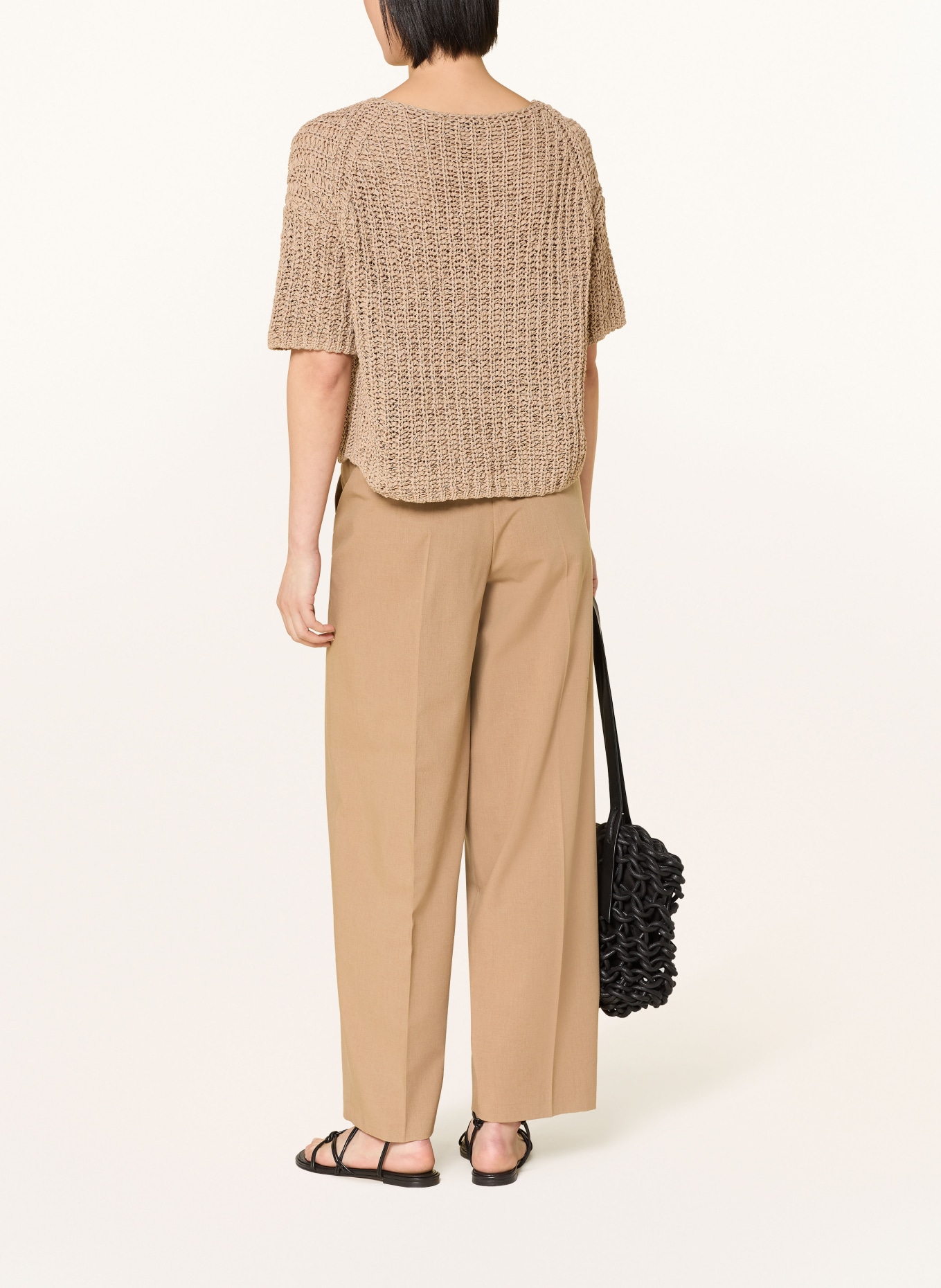 Marc O'Polo pletené tričko: SVĚTLE HNĚDÁ