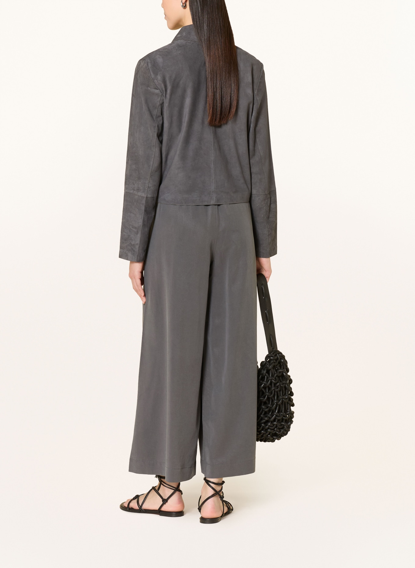 Marc O'Polo Culotte: DONKERGRIJS