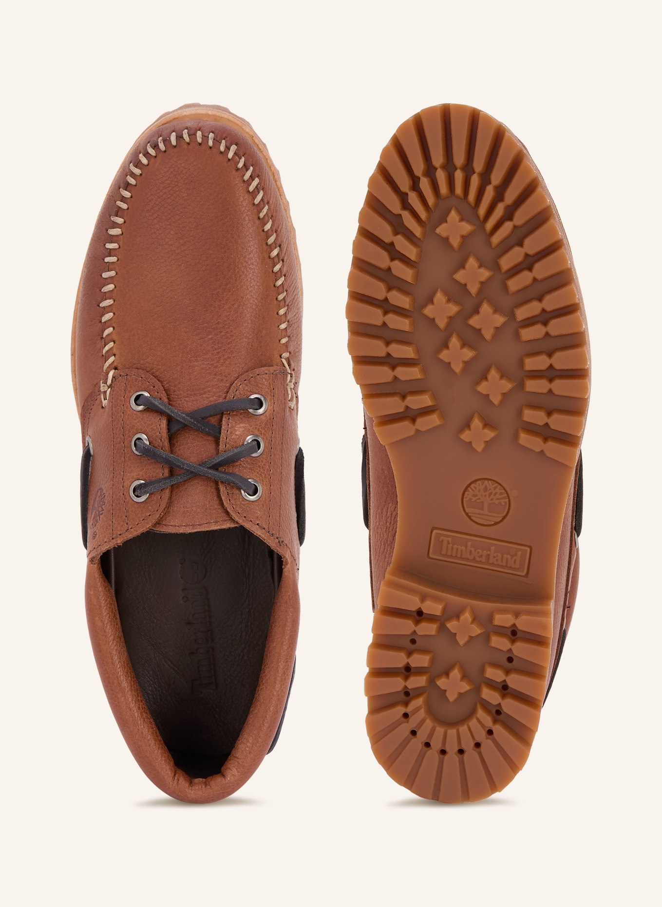Timberland Chaussures bateau AUTHENTIC: MARRON / GRIS FONCÉ
