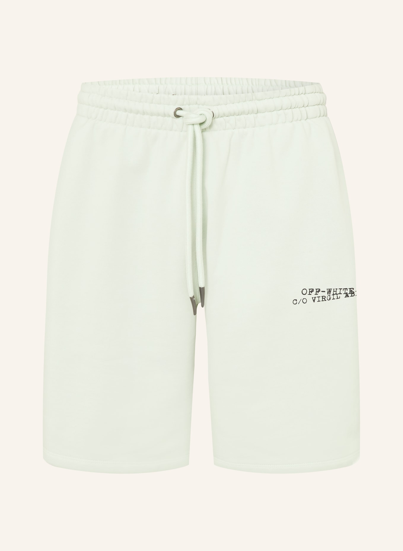 Off-White Sweatshorts: MINT / SCHWARZ