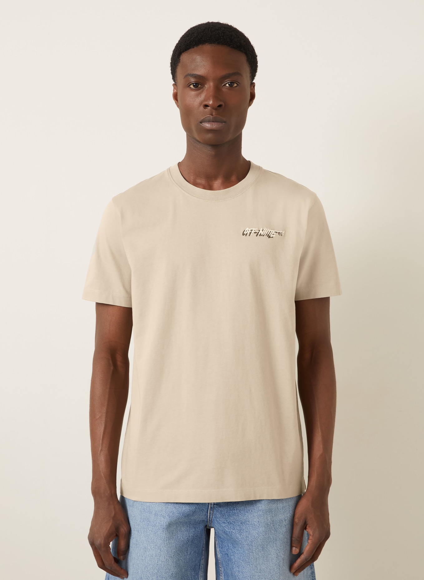 Off-White T-shirt: LICHTBRUIN