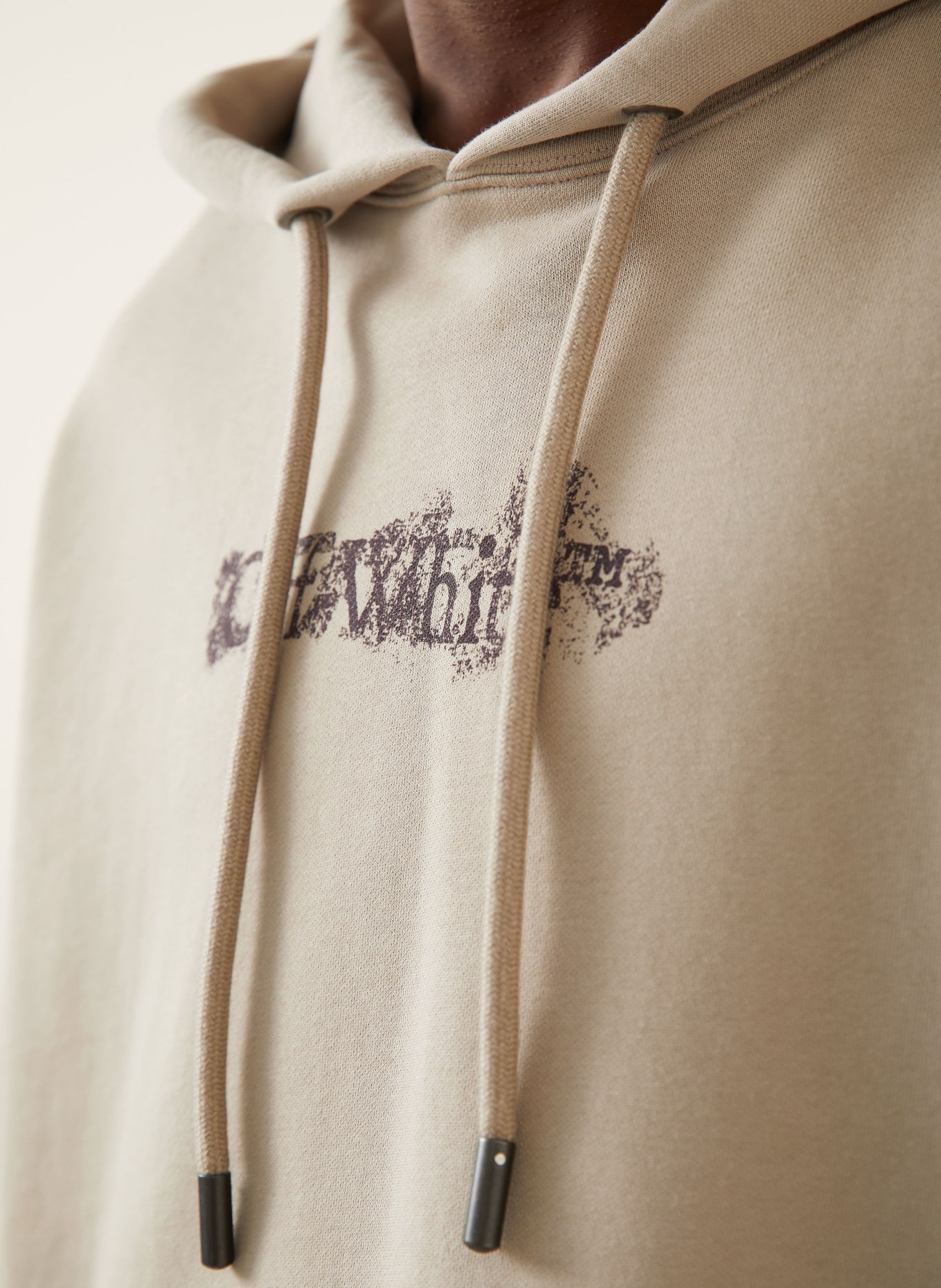 Off-White Hoodie: HELLBRAUN / DUNKELBRAUN