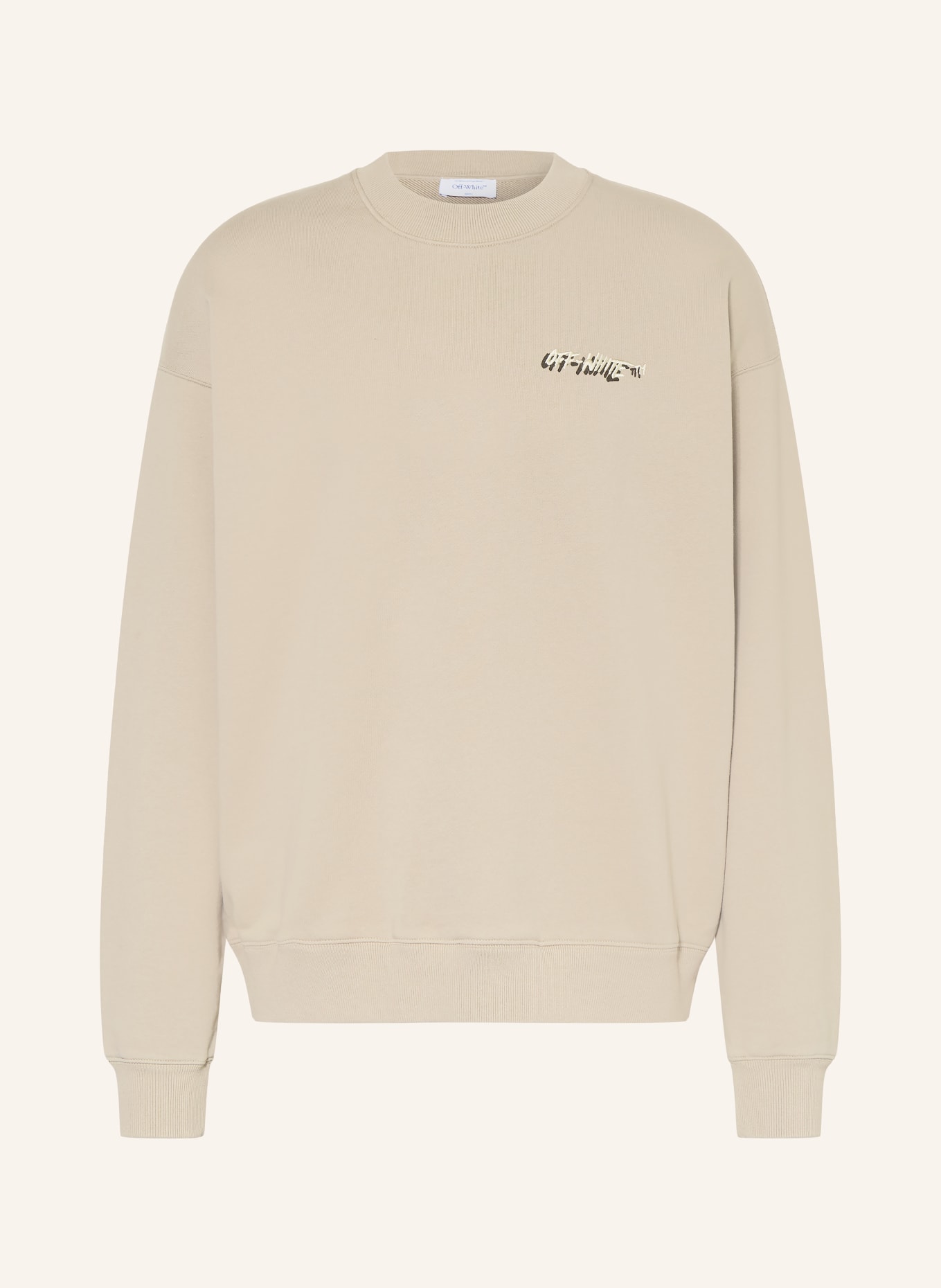 Off-White Sweatshirt: HELLBRAUN