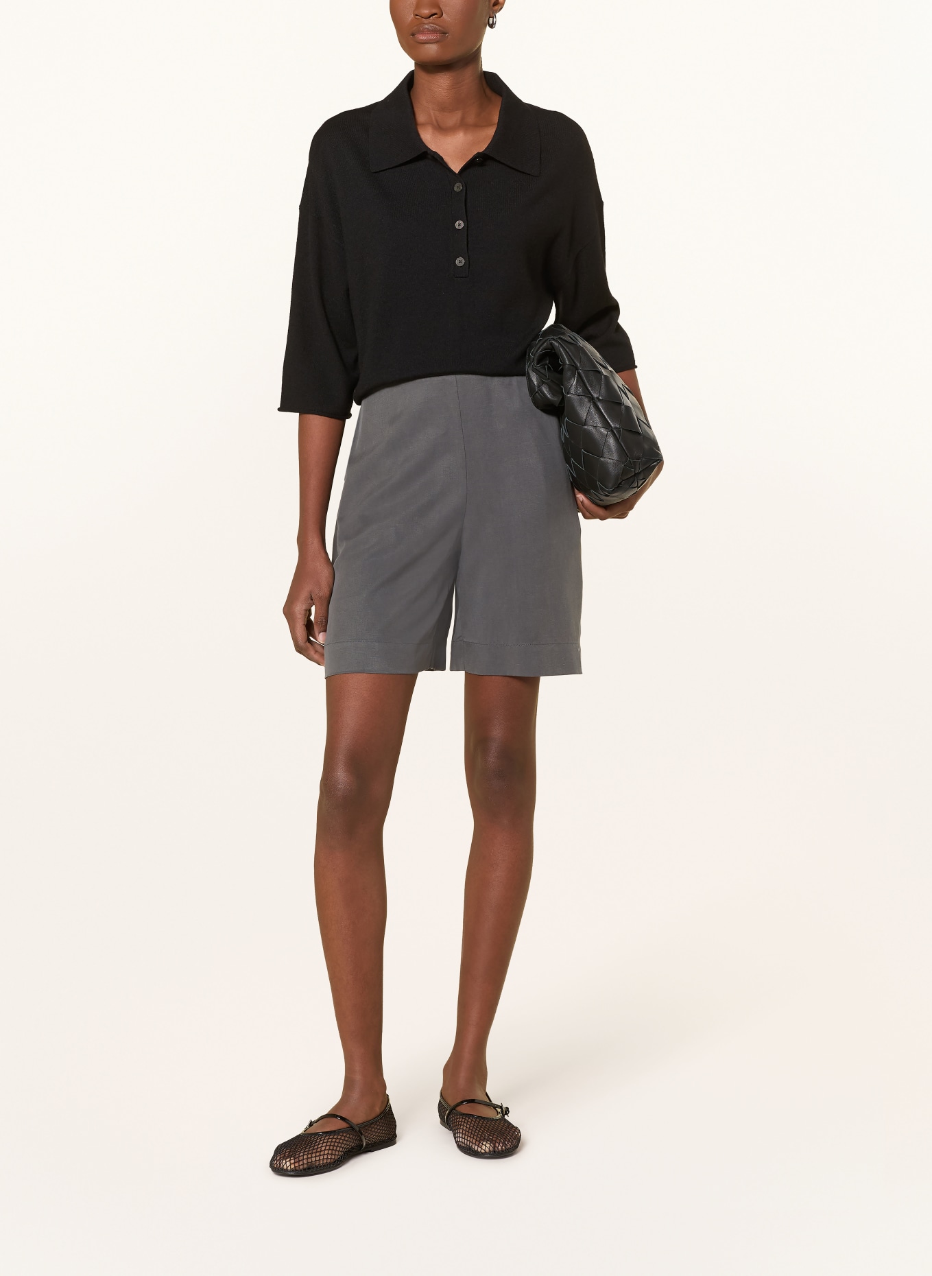 Marc O'Polo korte broek: GRIJS