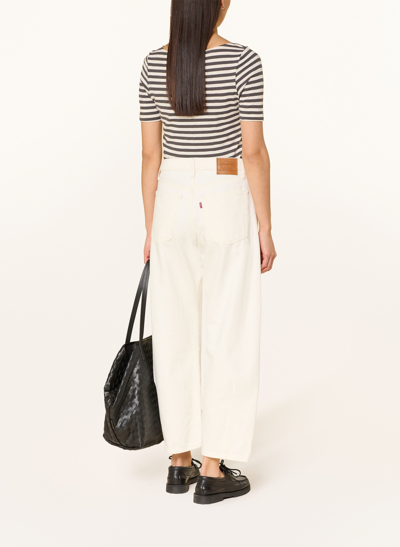 Marc O'Polo T-shirt: GRIS FONCÉ / BLANC