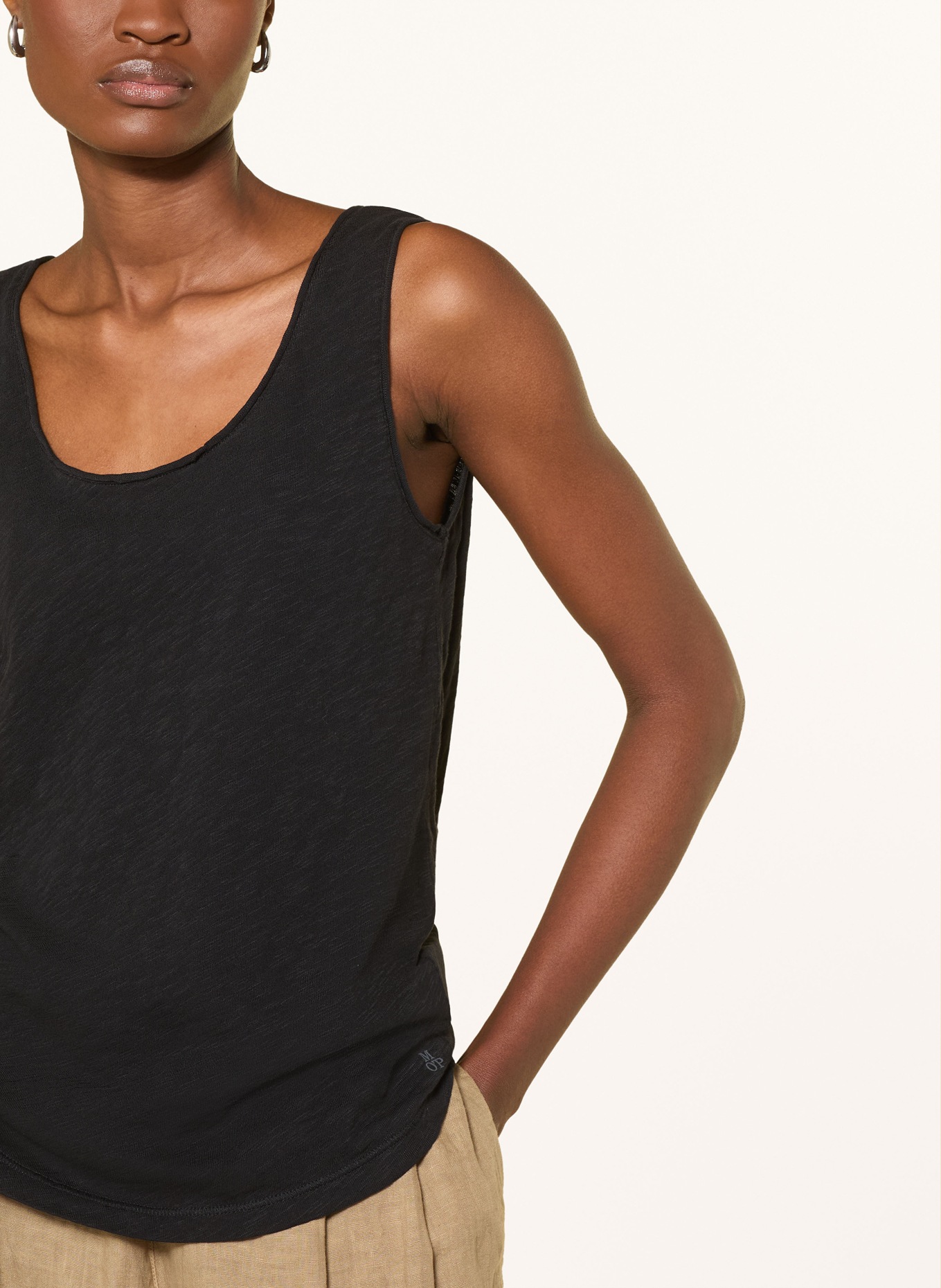 Marc O'Polo Top: ZWART