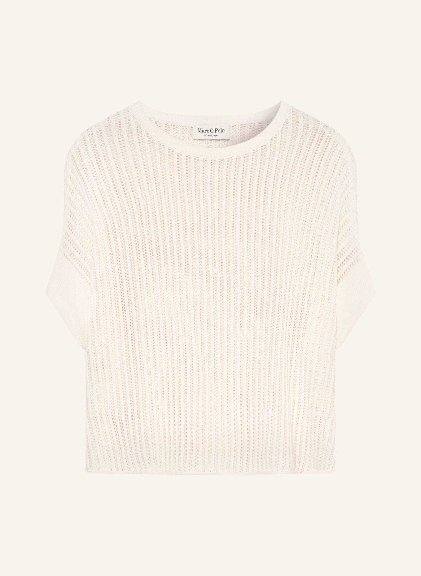 Marc O'Polo koszulka z dzianiny: ECRU