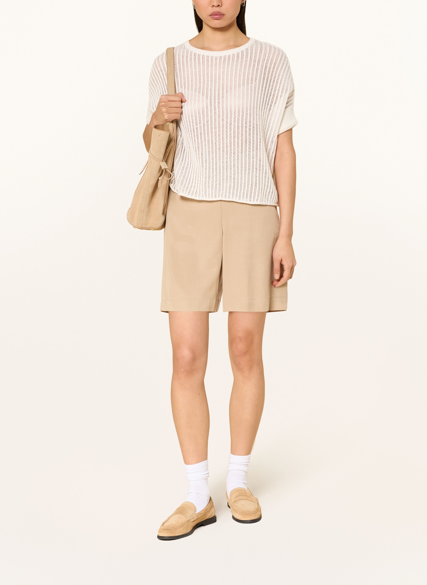 Marc O'Polo koszulka z dzianiny: ECRU