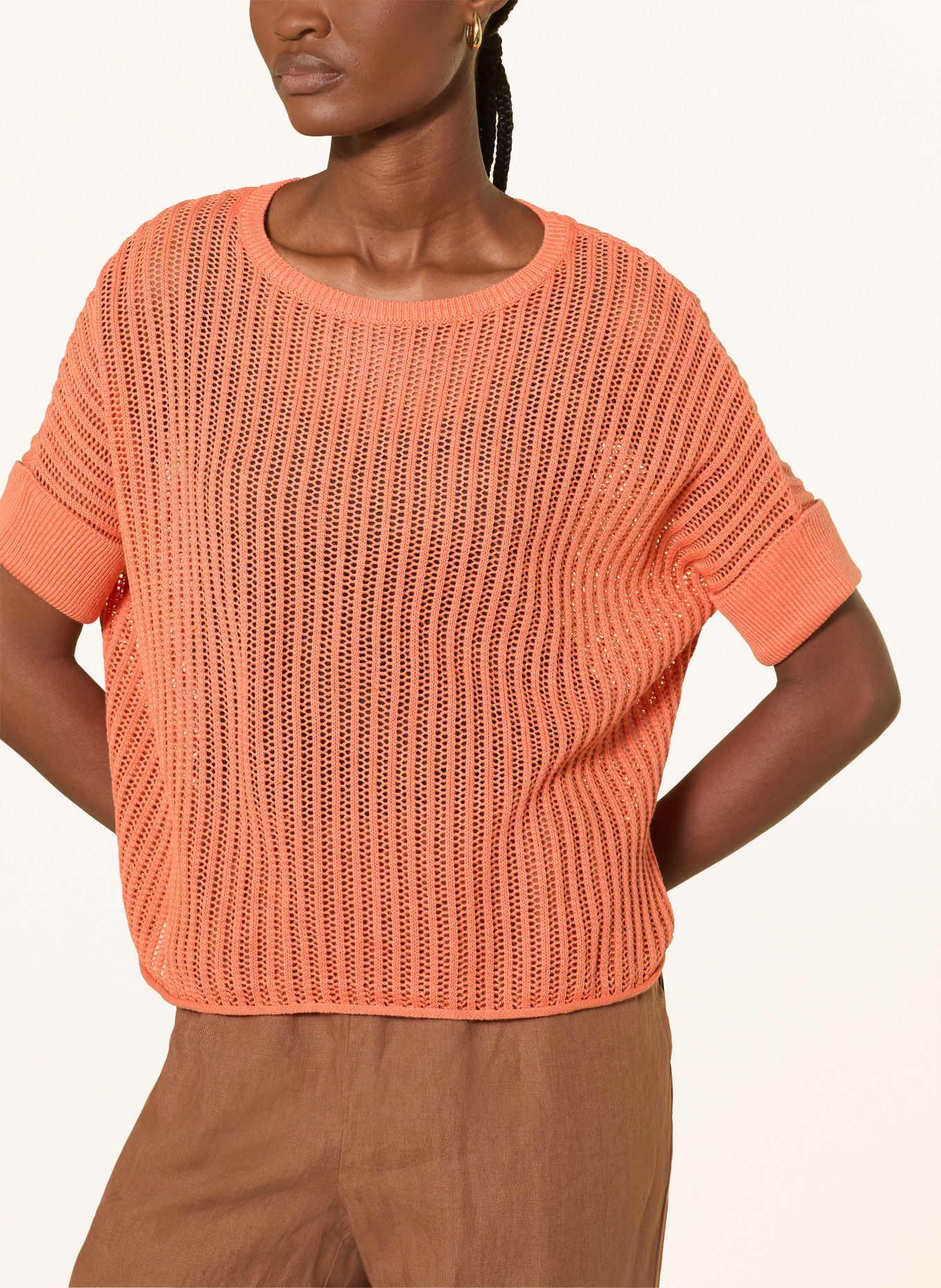 Marc O'Polo Strickshirt: ORANGE