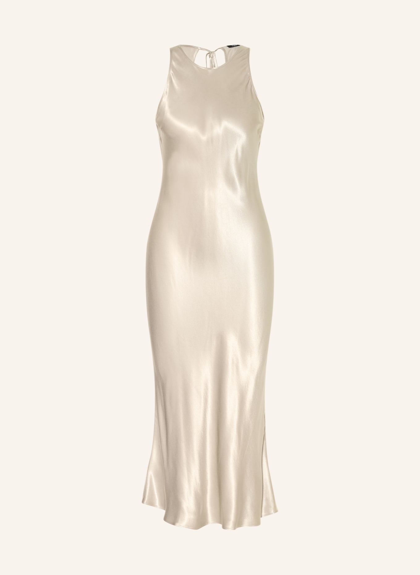 Rails Satinkleid SOLENE: SILBER