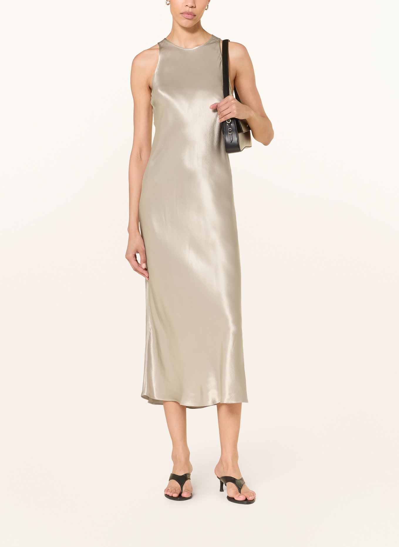 Rails Satinkleid SOLENE: SILBER