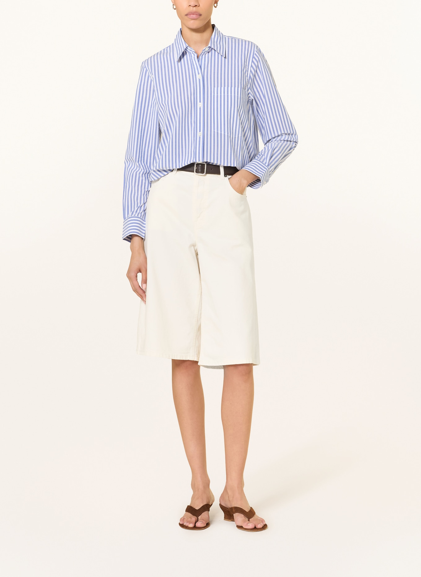 Rails Bluzka RAMY: NIEBIESKI / BIAŁY