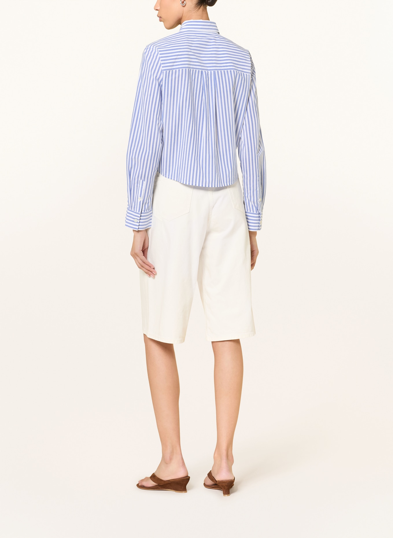 Rails Bluzka RAMY: NIEBIESKI / BIAŁY