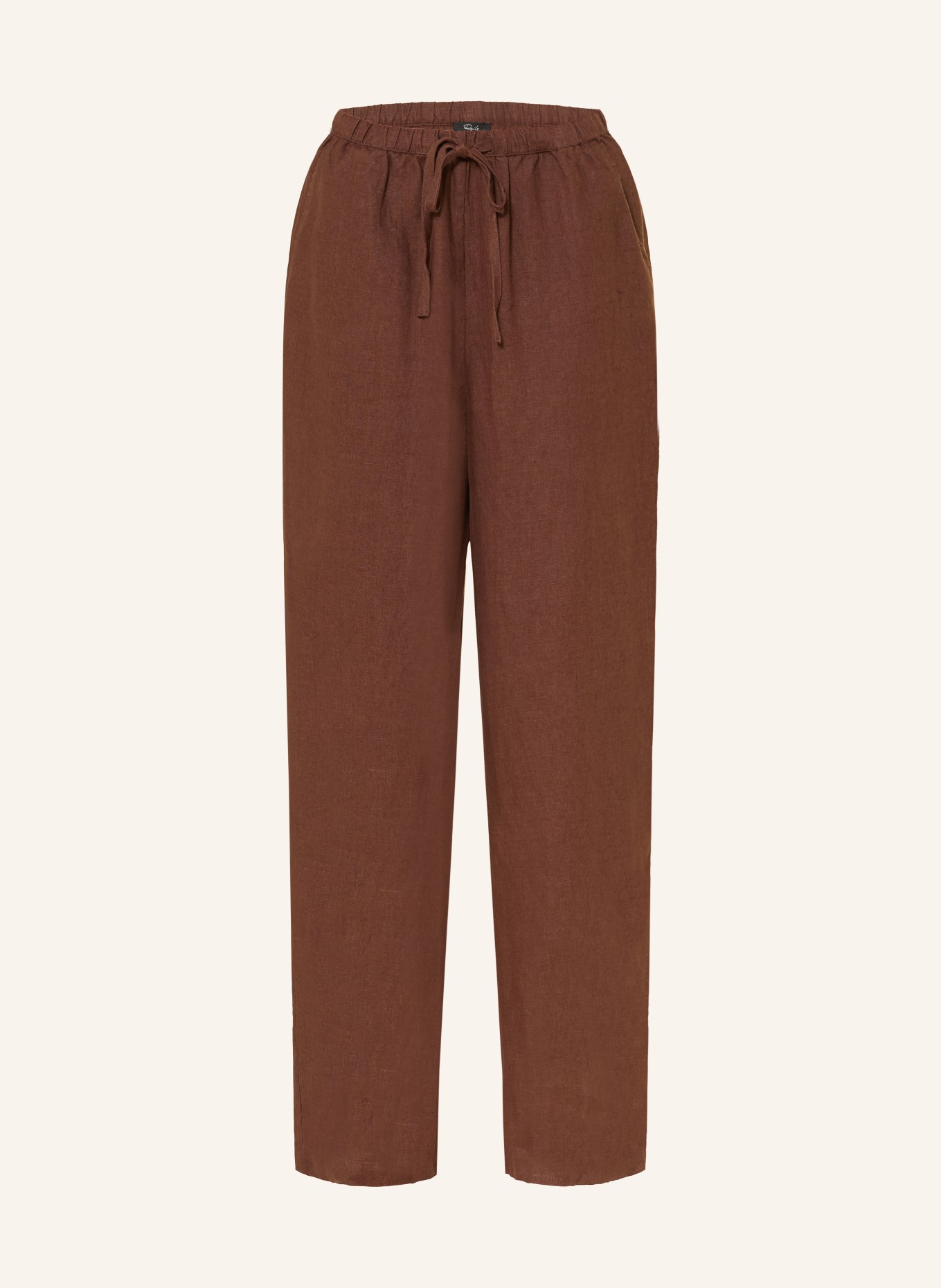 Rails EMMIE linen trousers: BROWN