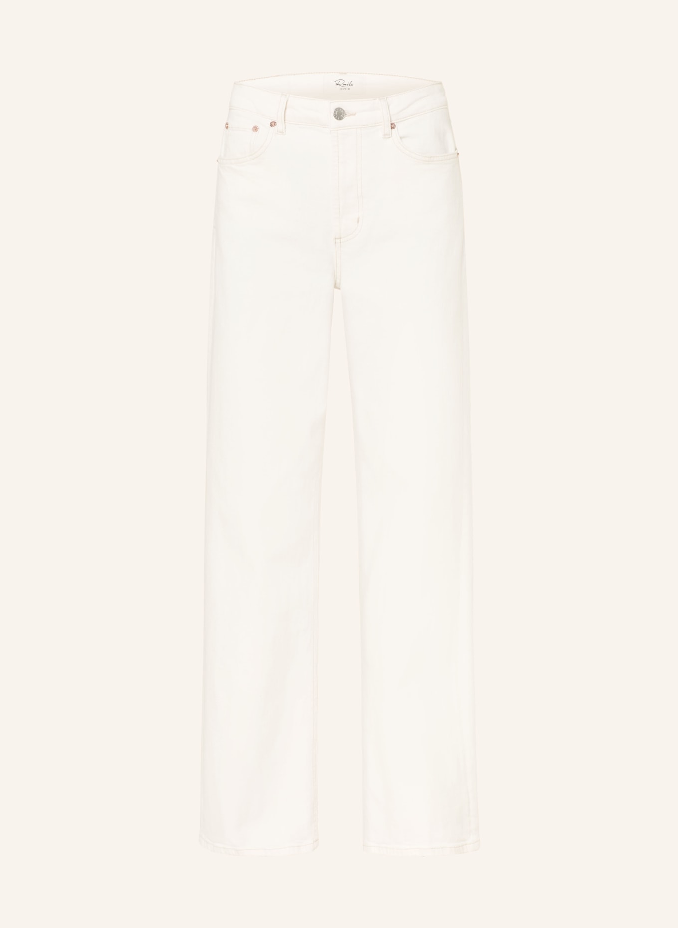 Rails Wide Leg Jeans: 5433 VINTAGE ECRU