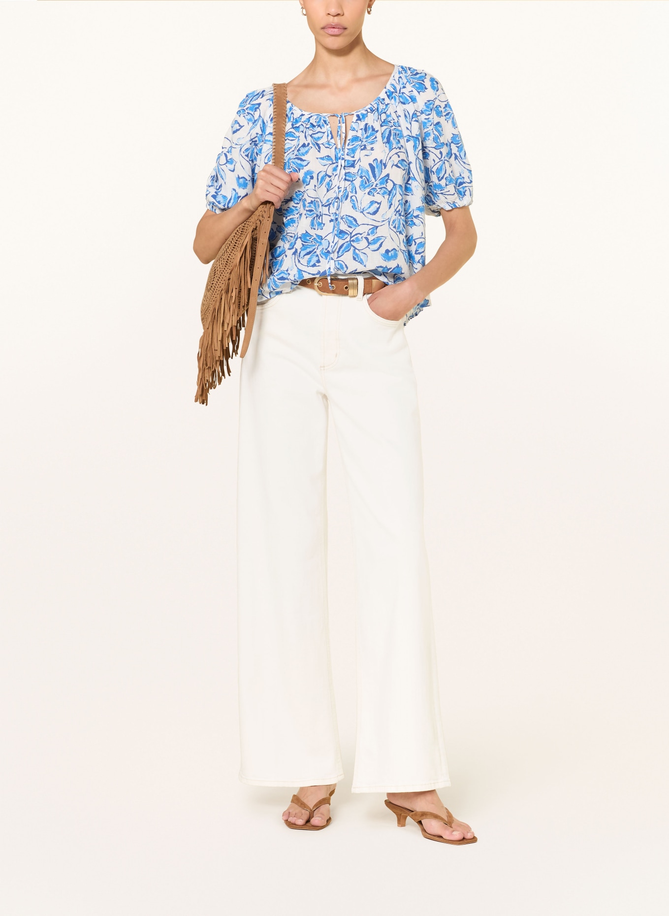 Rails Wide Leg Jeans: 5433 VINTAGE ECRU