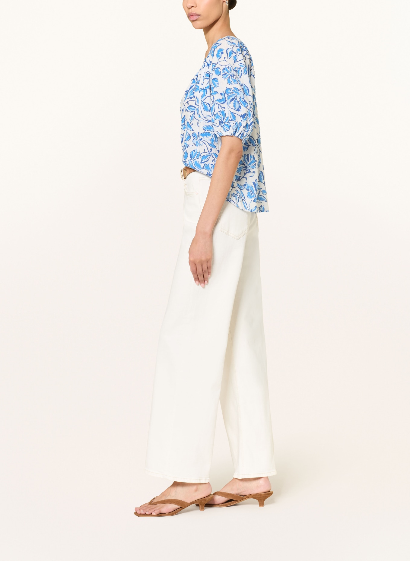 Rails Wide Leg Jeans: 5433 VINTAGE ECRU