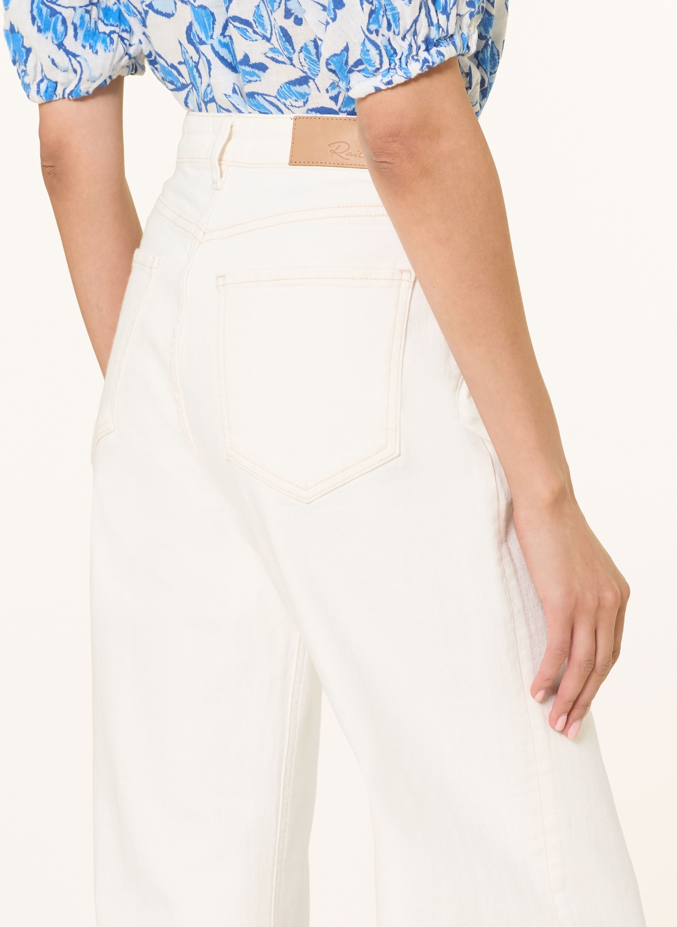 Rails Wide Leg Jeans: 5433 VINTAGE ECRU