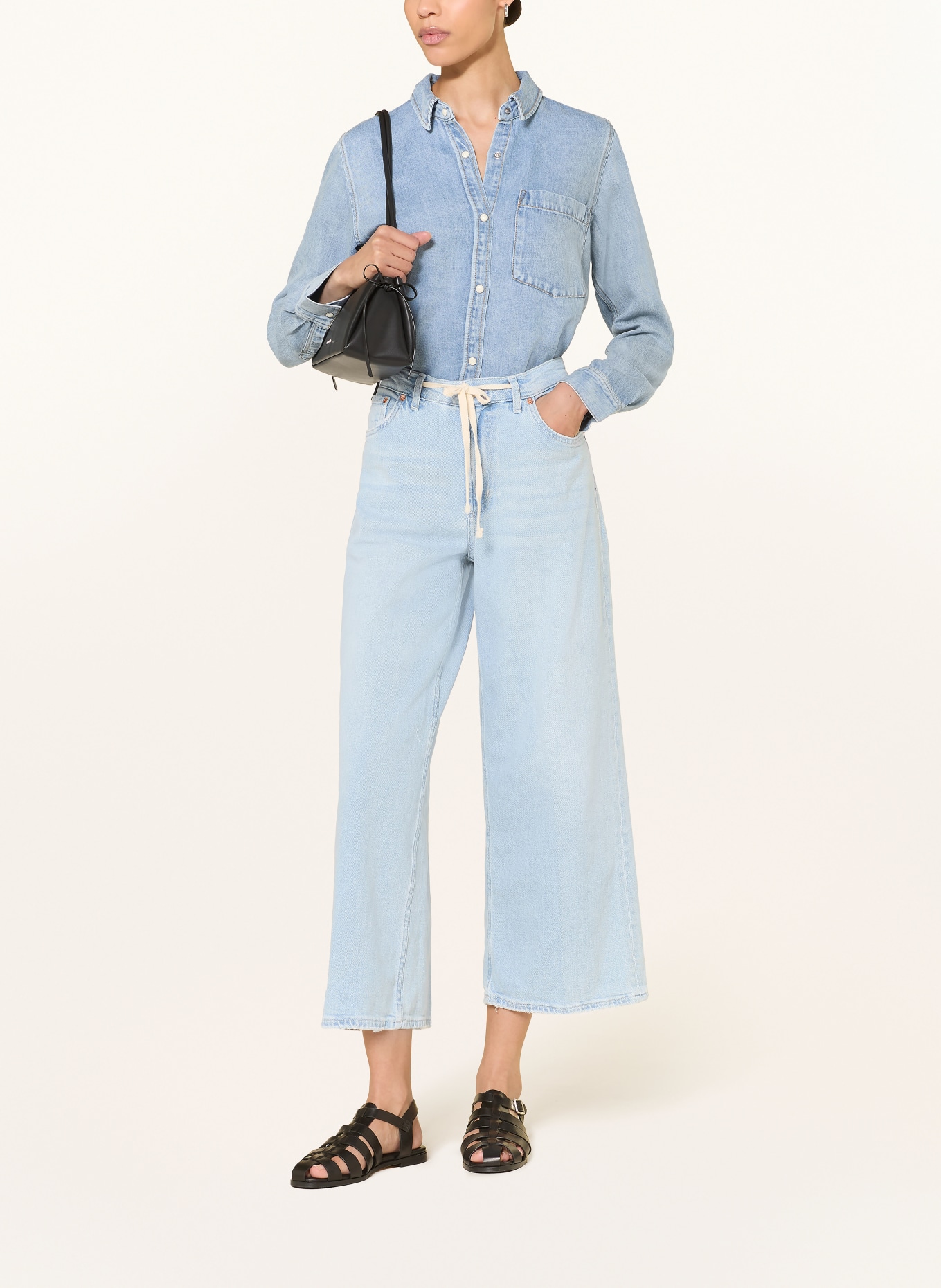 Rails Dżinsy z szerokimi nogawkami ANGELENO: 8065 SCUBA