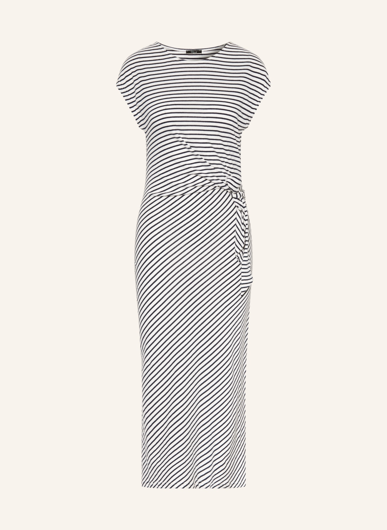 Rails Kleid SELAH: CREME / DUNKELBLAU