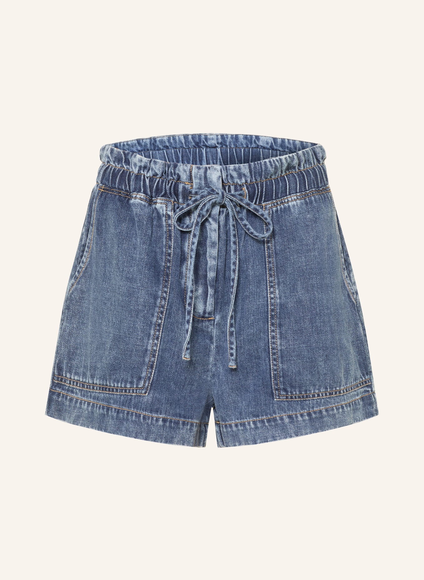 Rails Jeansshort FOSTER: DONKERBLAUW