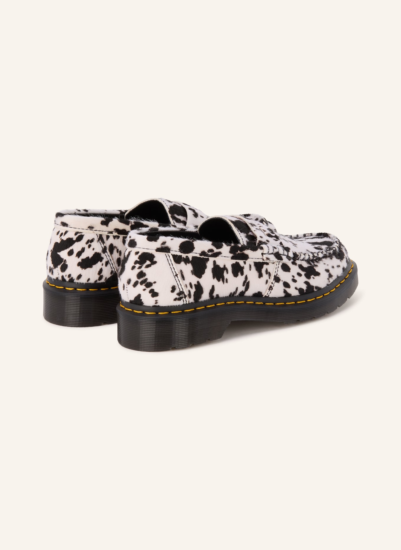 Dr. Martens Penny-loafer PENTON: WIT / ZWART
