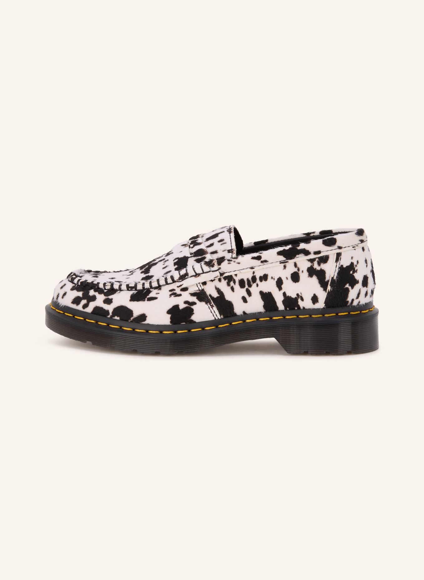 Dr. Martens Penny-loafer PENTON: WIT / ZWART