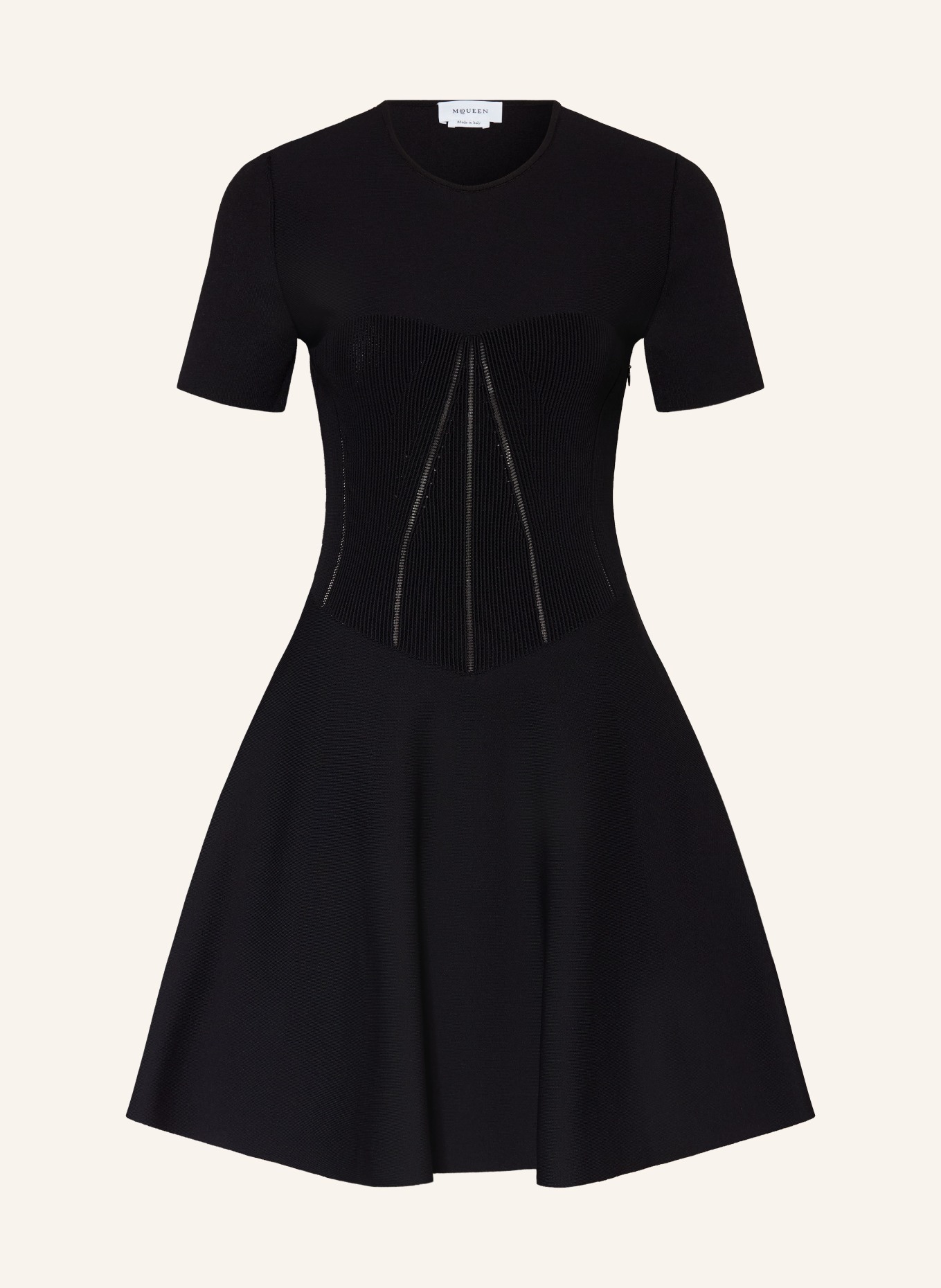 McQUEEN sukienka koktajlowa: CZARNY