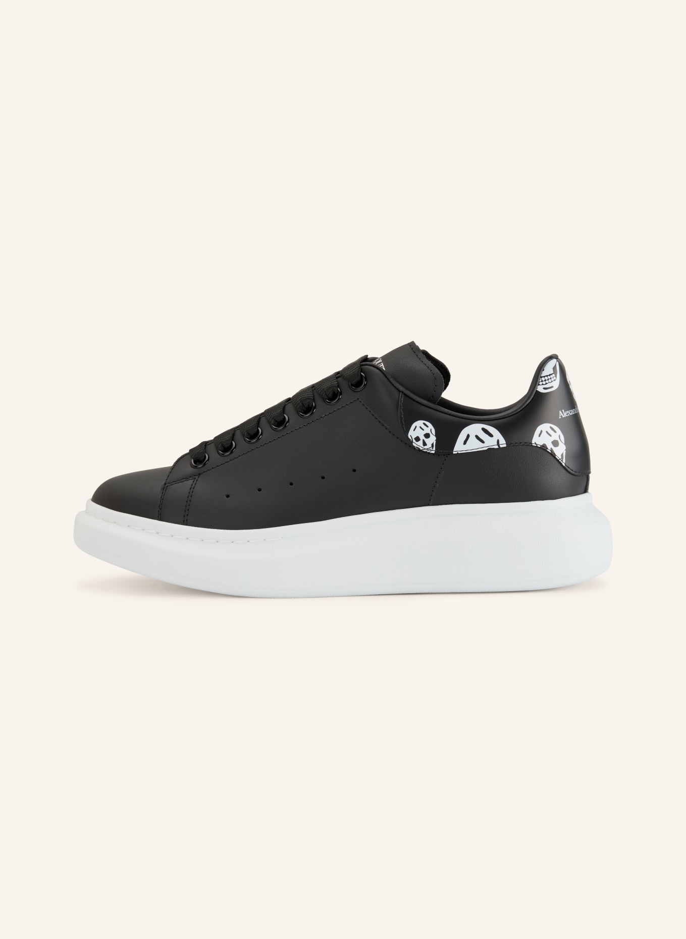 McQUEEN Sneaker: SCHWARZ / WEISS