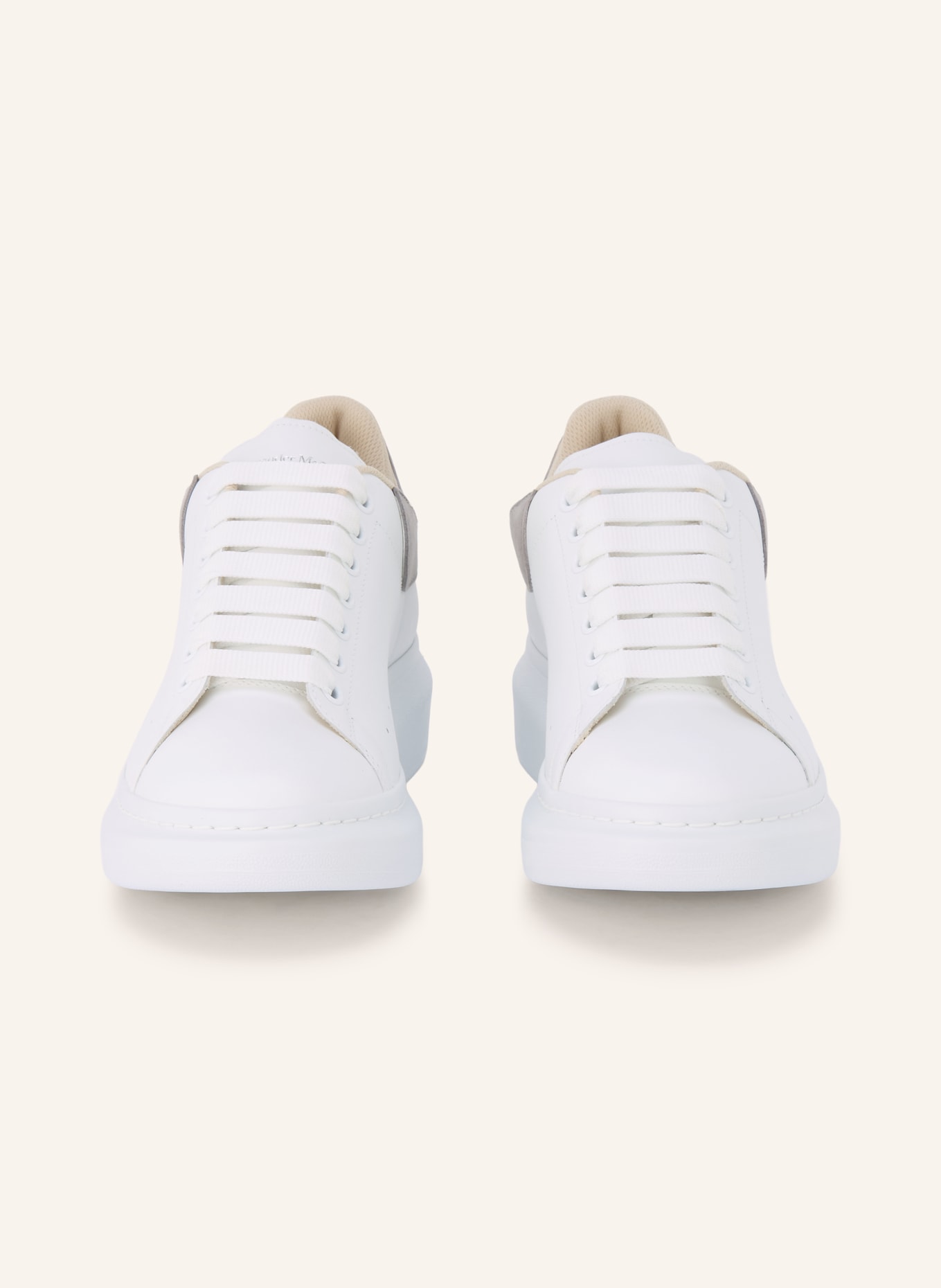 McQUEEN Sneaker: WIT / GRIJS
