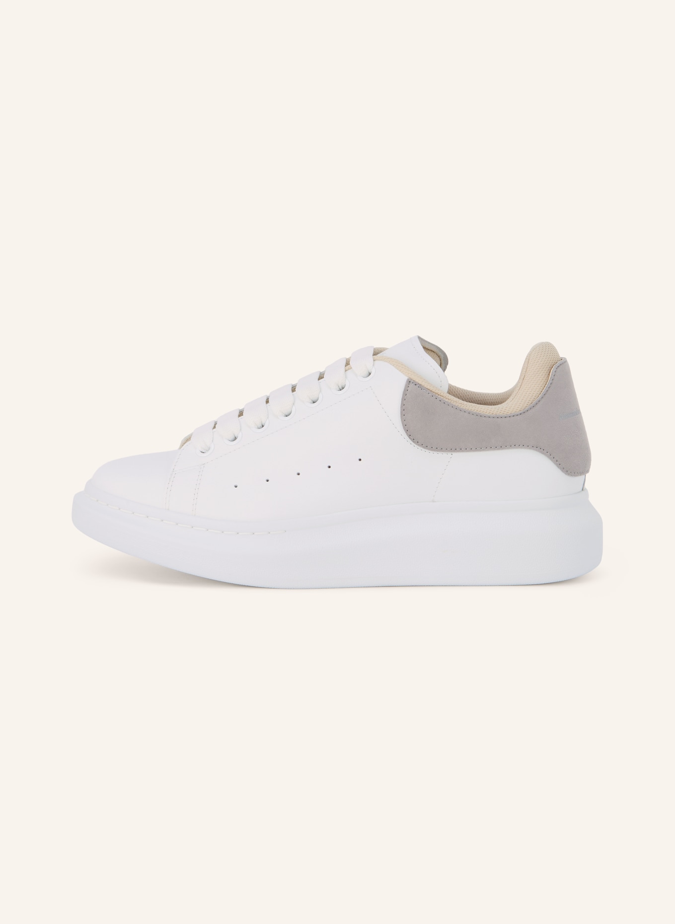 McQUEEN Sneaker: WIT / GRIJS