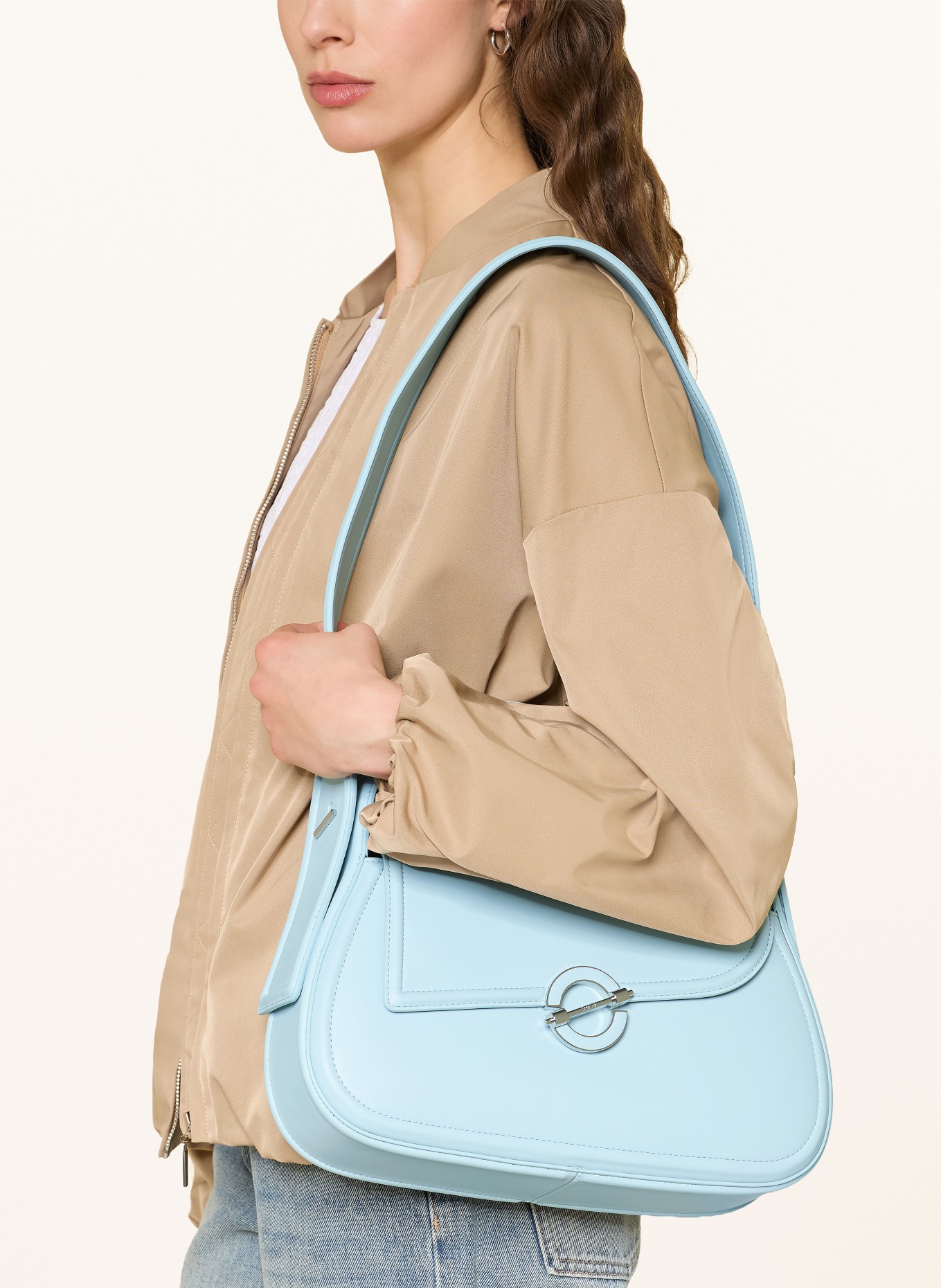 SAMSØE  SAMSØE SARYESGADE Handbag: LIGHT BLUE