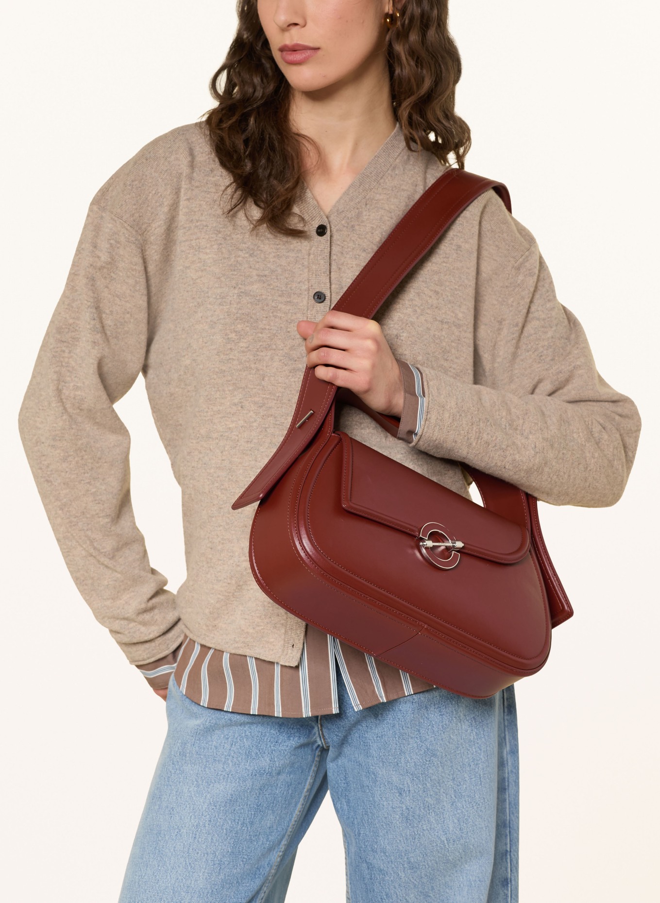 SAMSØE  SAMSØE SARYESGADE Handbag: BROWN