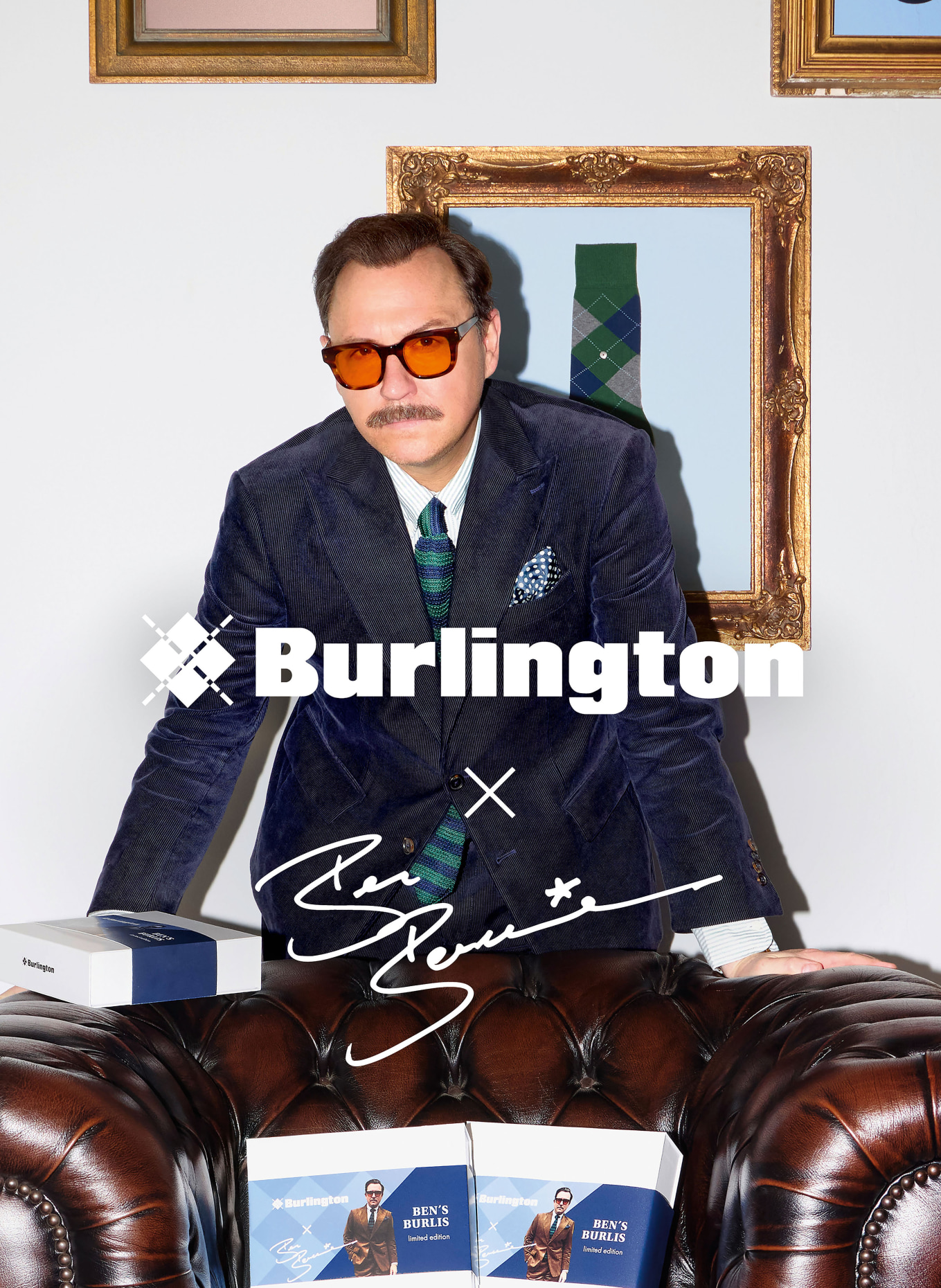 Burlington 4er-Pack Socken BEN'S BURLIS mit Geschenkbox: 0010 SORTIMENT