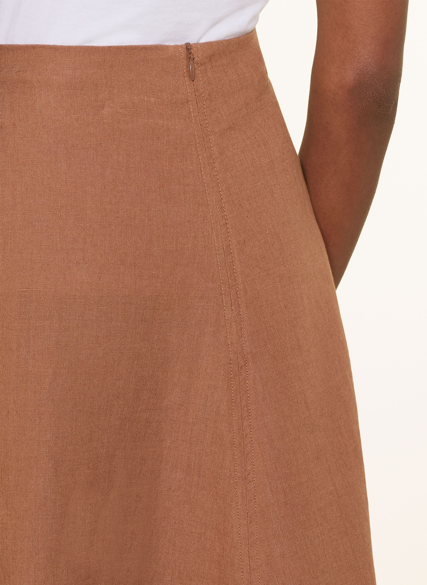 Marc O'Polo linnen rok: BRUIN